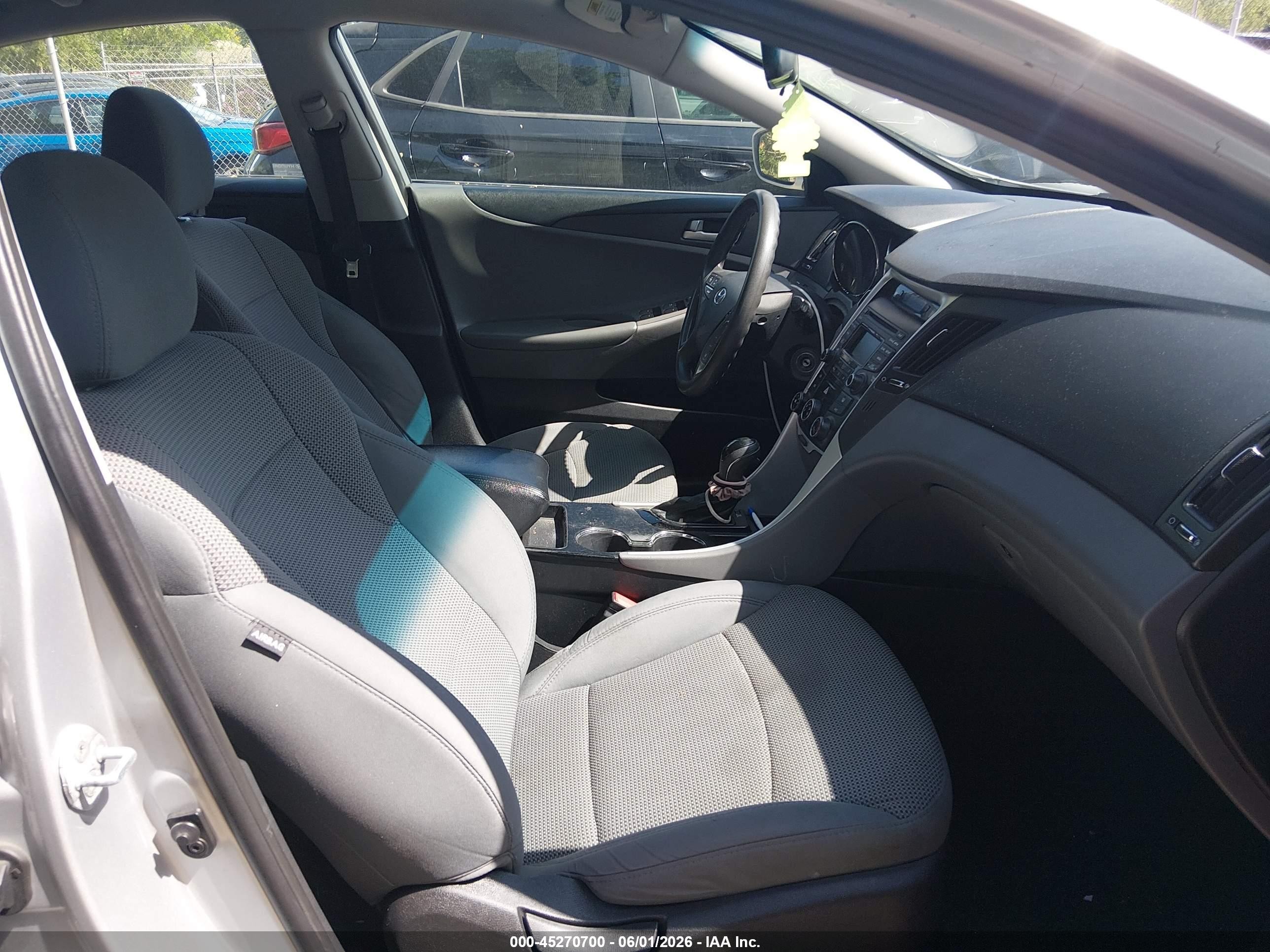 2014 Hyundai Sonata Gls Silver vin: 5NPEB4AC6EH858826