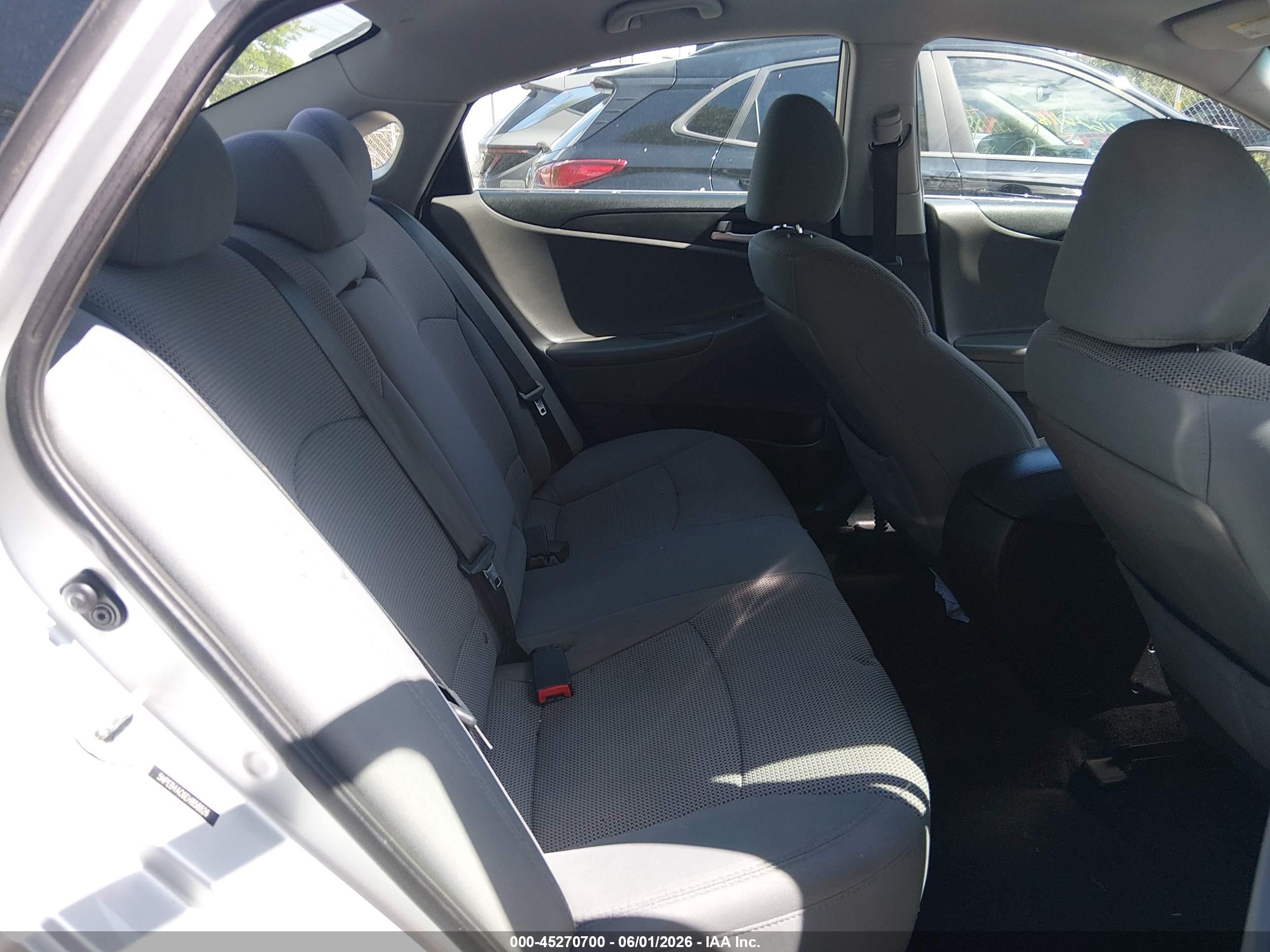2014 Hyundai Sonata Gls Silver vin: 5NPEB4AC6EH858826