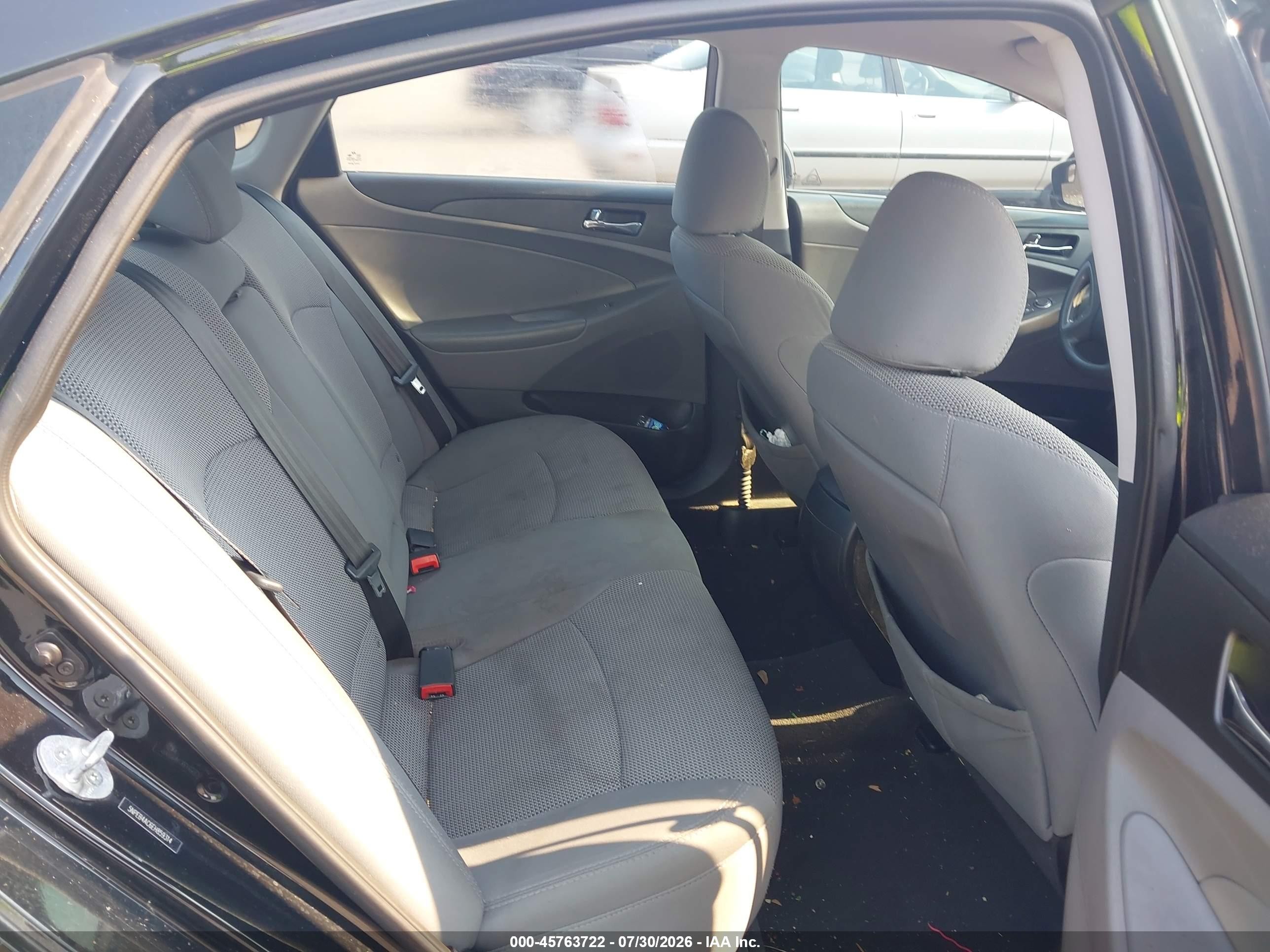 2014 Hyundai Sonata Gls Черный vin: 5NPEB4AC6EH859314