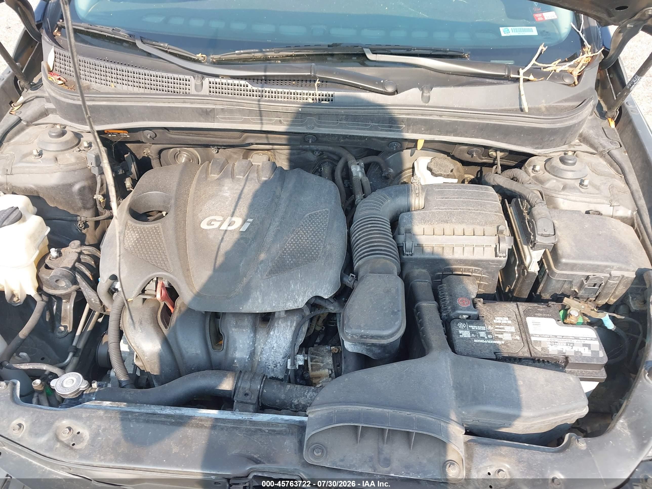 2014 Hyundai Sonata Gls Черный vin: 5NPEB4AC6EH859314