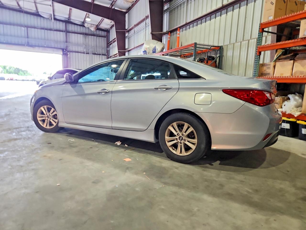 2014 Hyundai Sonata Gls Blue vin: 5NPEB4AC6EH859605