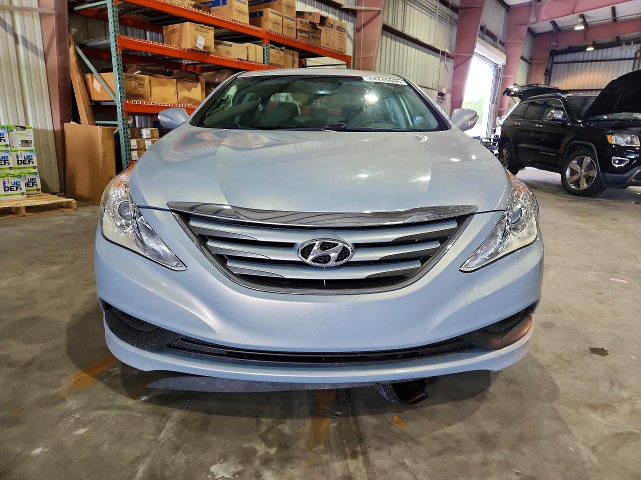 2014 Hyundai Sonata Gls Blue vin: 5NPEB4AC6EH859605
