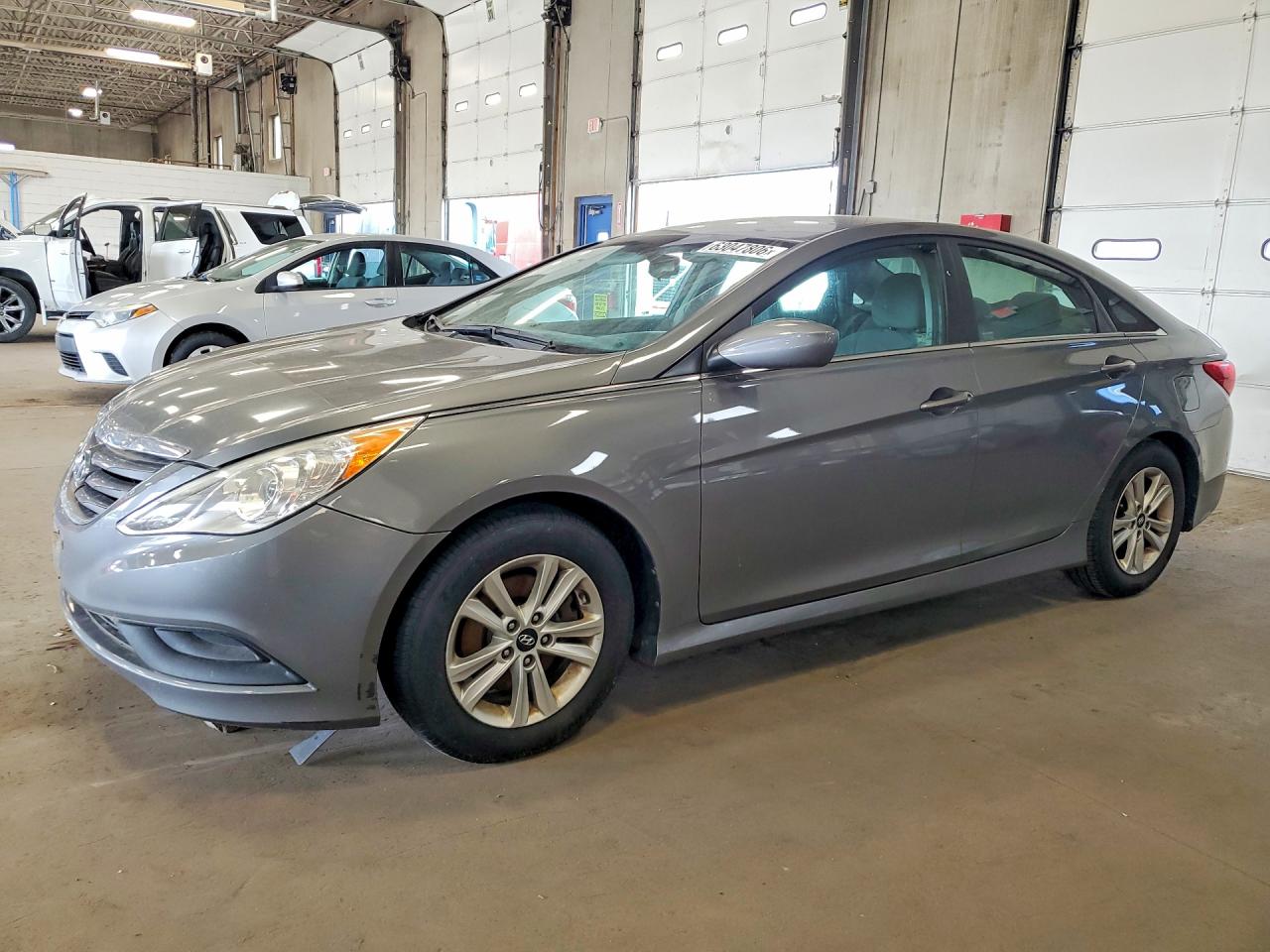 2014 Hyundai Sonata Gls Gray vin: 5NPEB4AC6EH860589