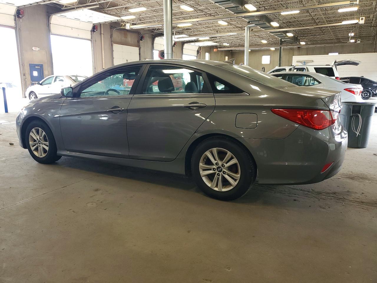 2014 Hyundai Sonata Gls Серый vin: 5NPEB4AC6EH860589