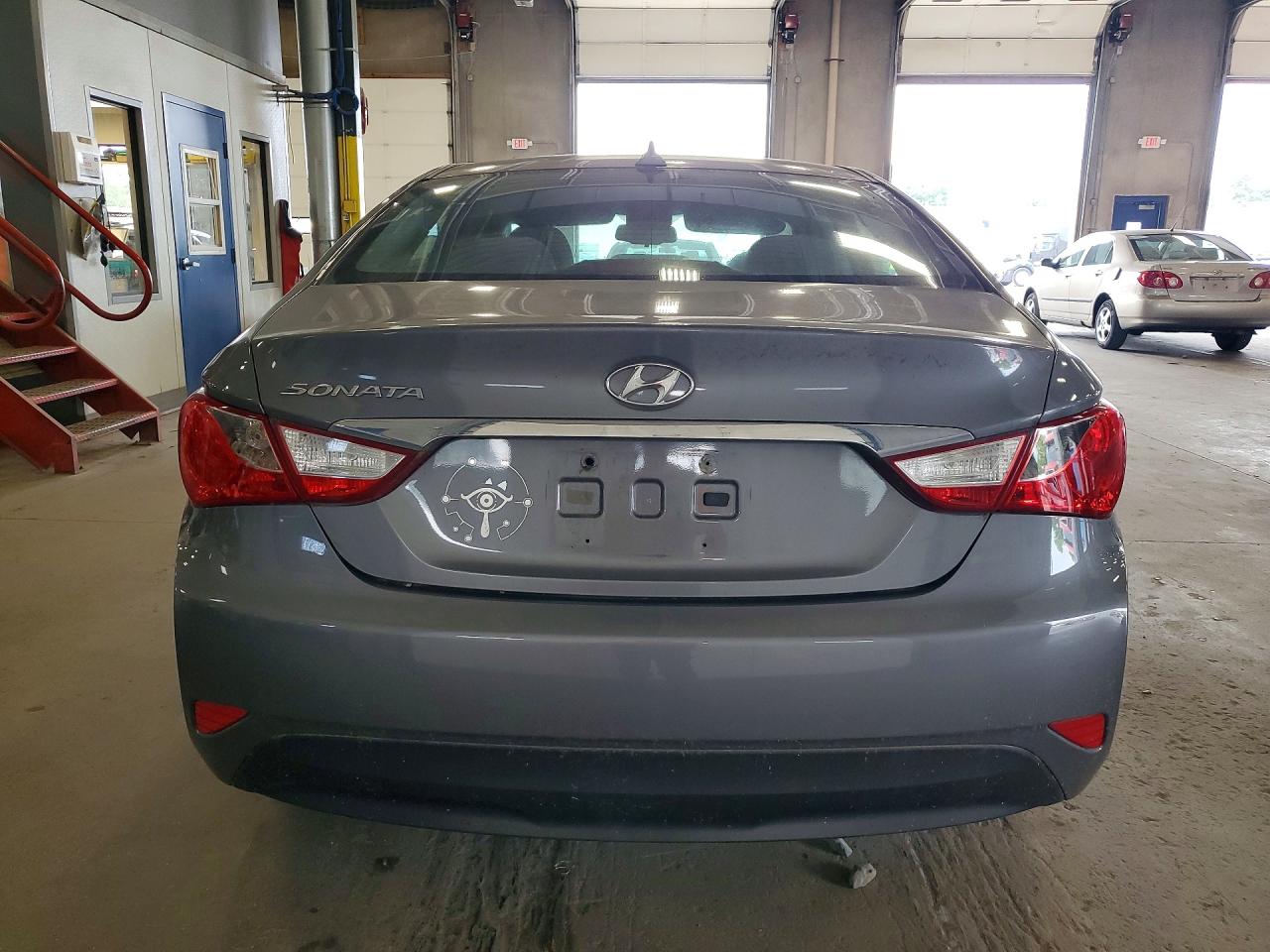2014 Hyundai Sonata Gls Серый vin: 5NPEB4AC6EH860589