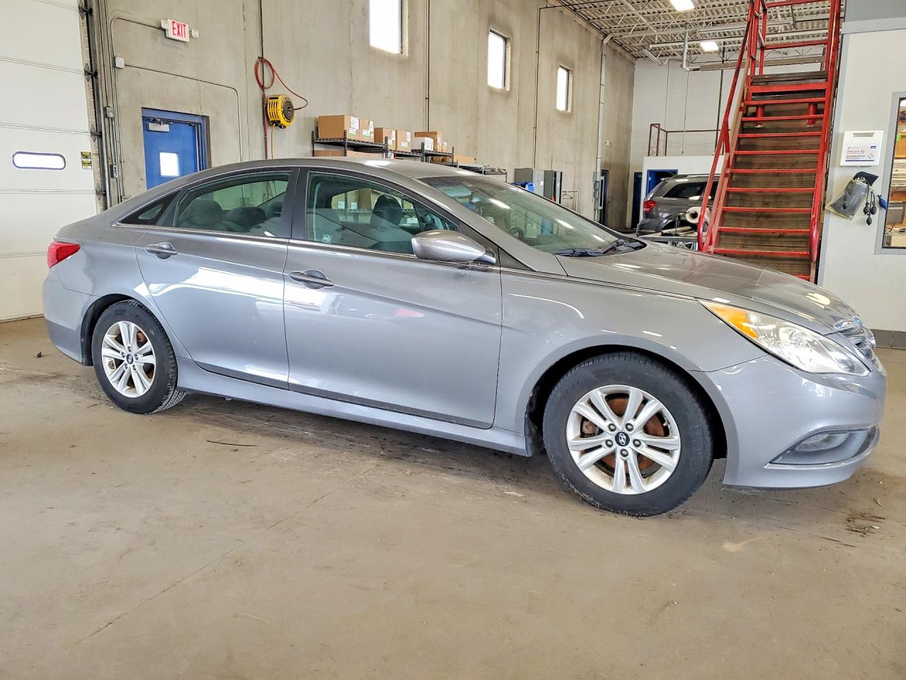 2014 Hyundai Sonata Gls Серый vin: 5NPEB4AC6EH860589