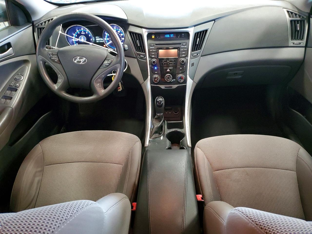 2014 Hyundai Sonata Gls Серый vin: 5NPEB4AC6EH860589