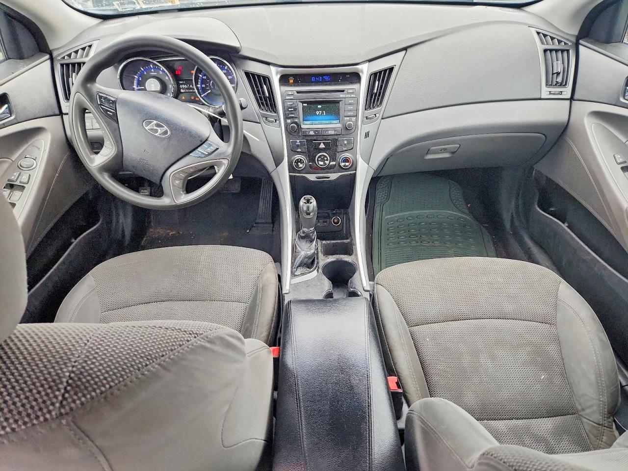 2014 Hyundai Sonata Gls Blue vin: 5NPEB4AC6EH862441