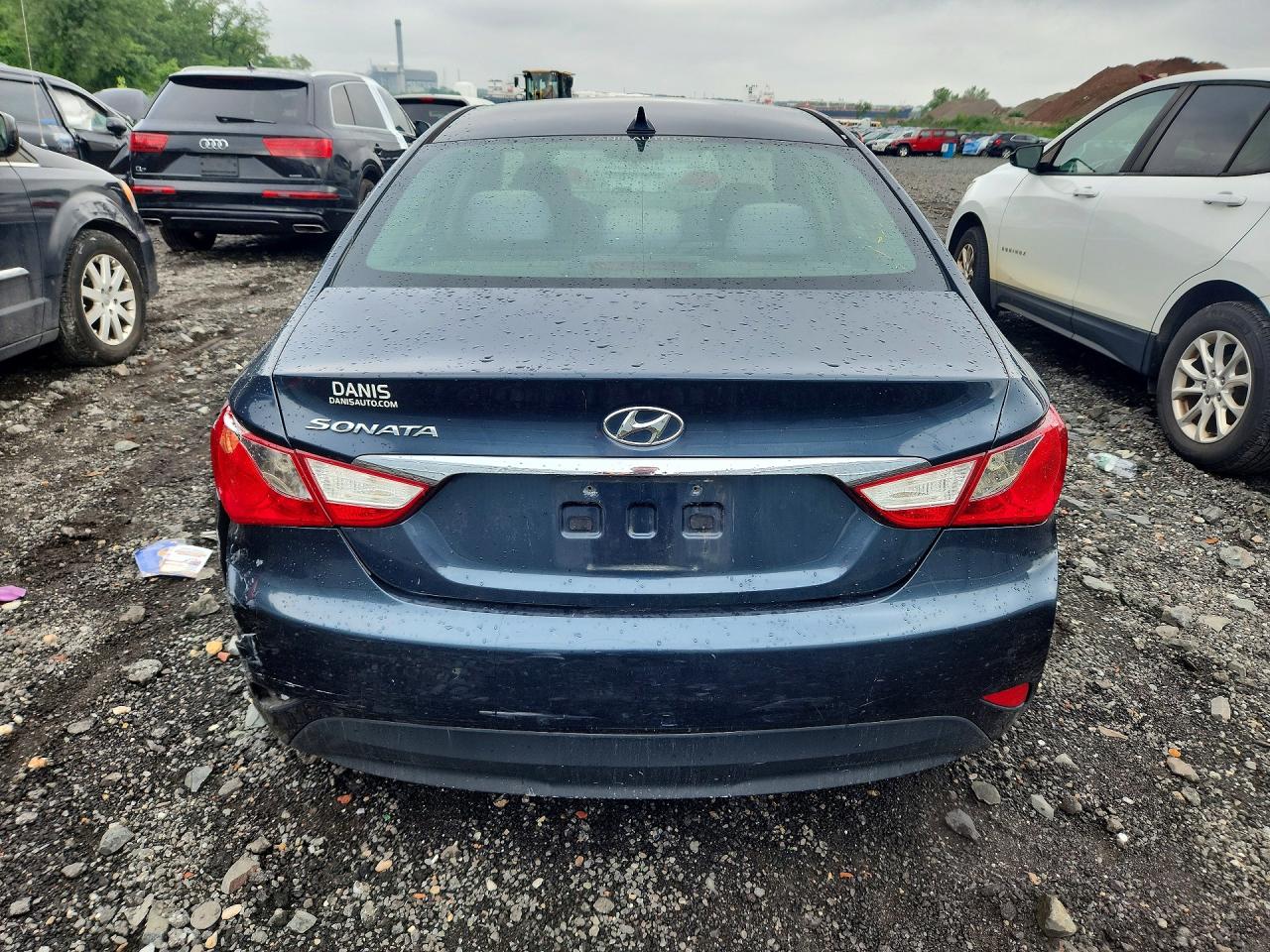 2014 Hyundai Sonata Gls Blue vin: 5NPEB4AC6EH862441