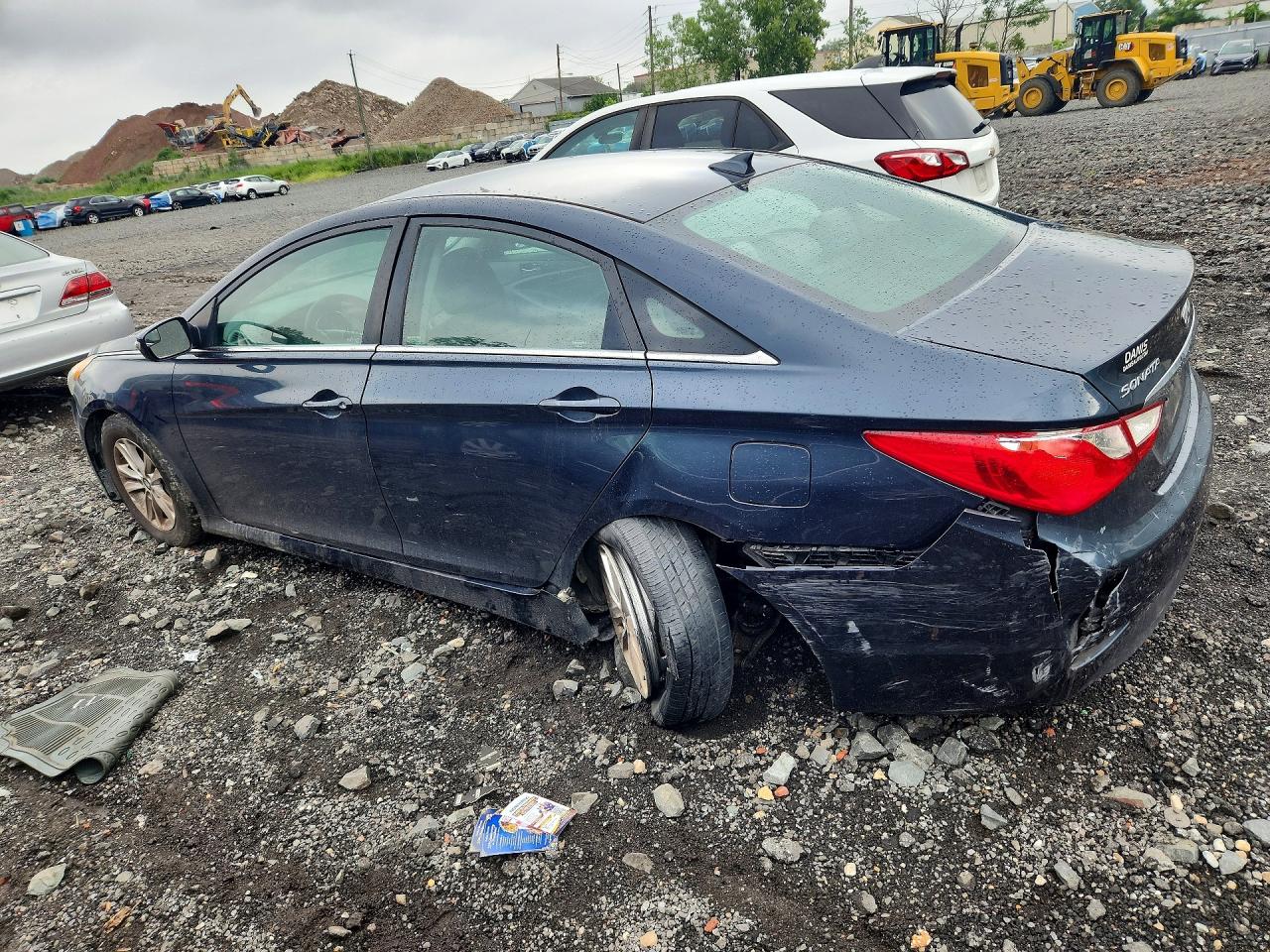 2014 Hyundai Sonata Gls Blue vin: 5NPEB4AC6EH862441