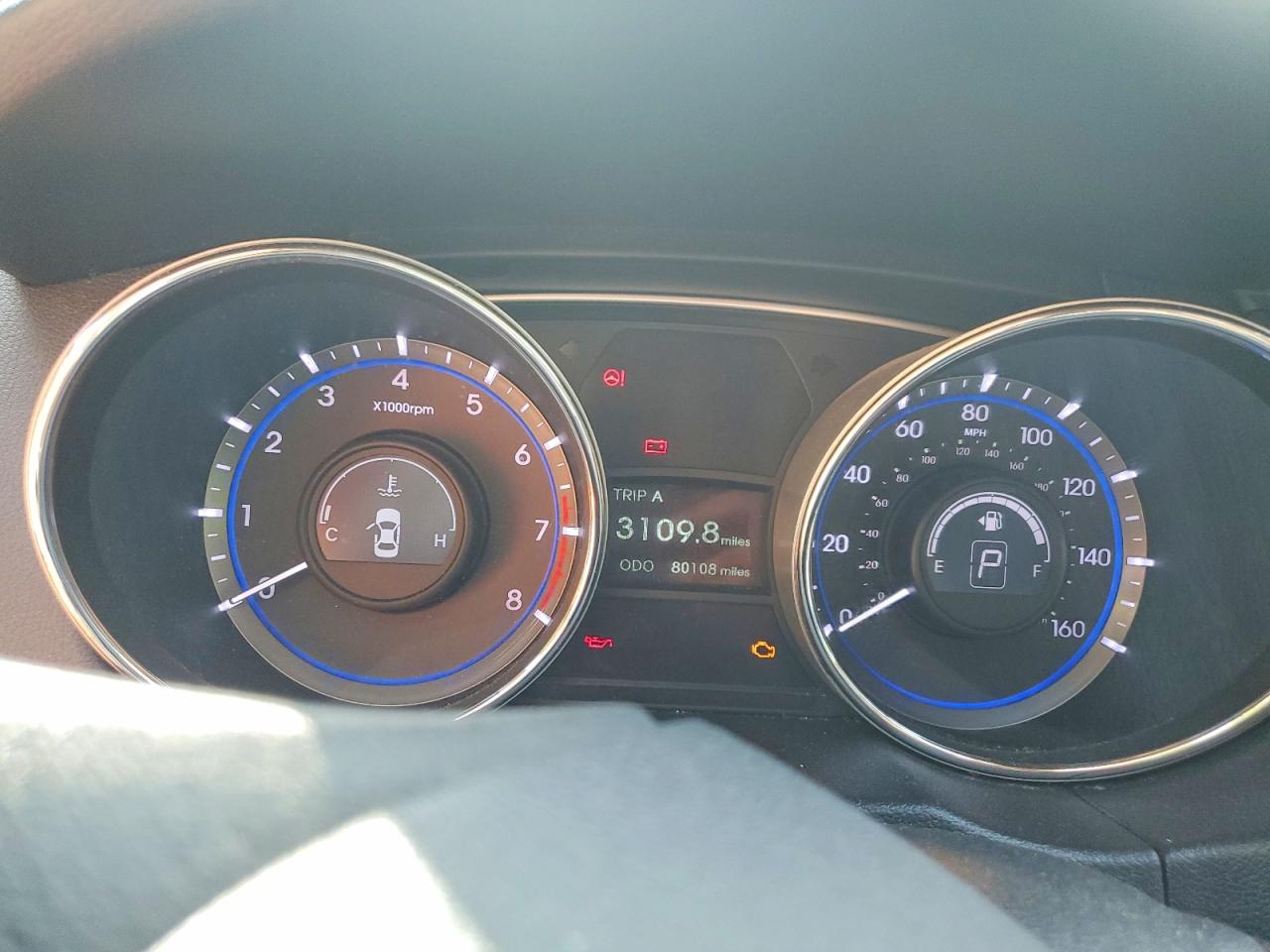 2014 Hyundai Sonata Gls Gray vin: 5NPEB4AC6EH864030