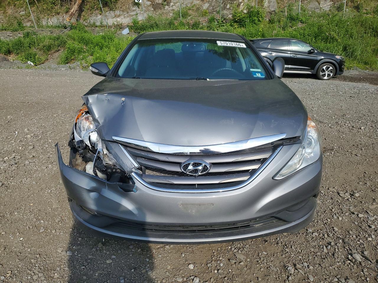 2014 Hyundai Sonata Gls Gray vin: 5NPEB4AC6EH864030