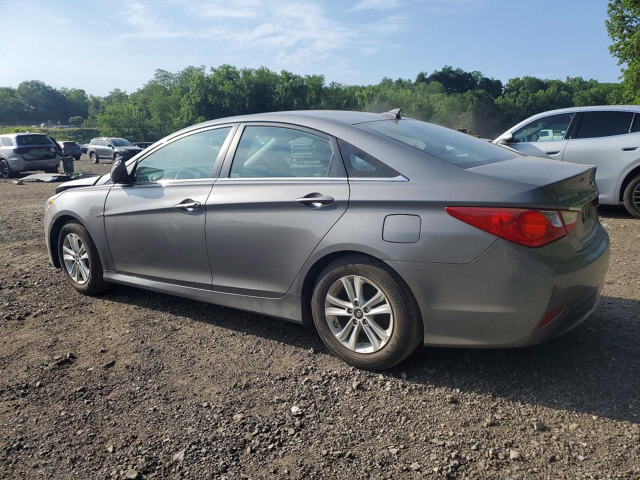 2014 Hyundai Sonata Gls Gray vin: 5NPEB4AC6EH864030