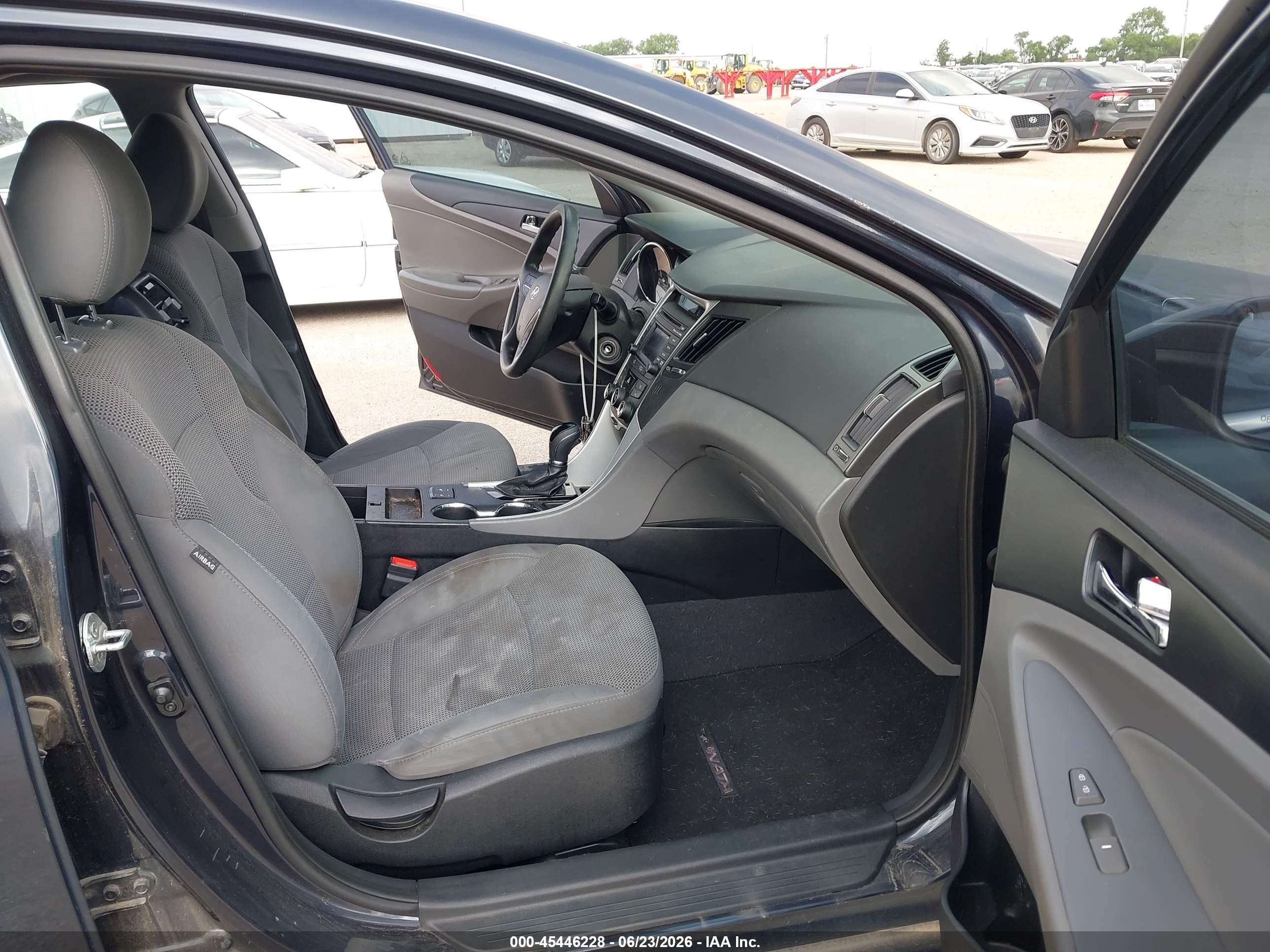 2014 Hyundai Sonata Gls Blue vin: 5NPEB4AC6EH864237