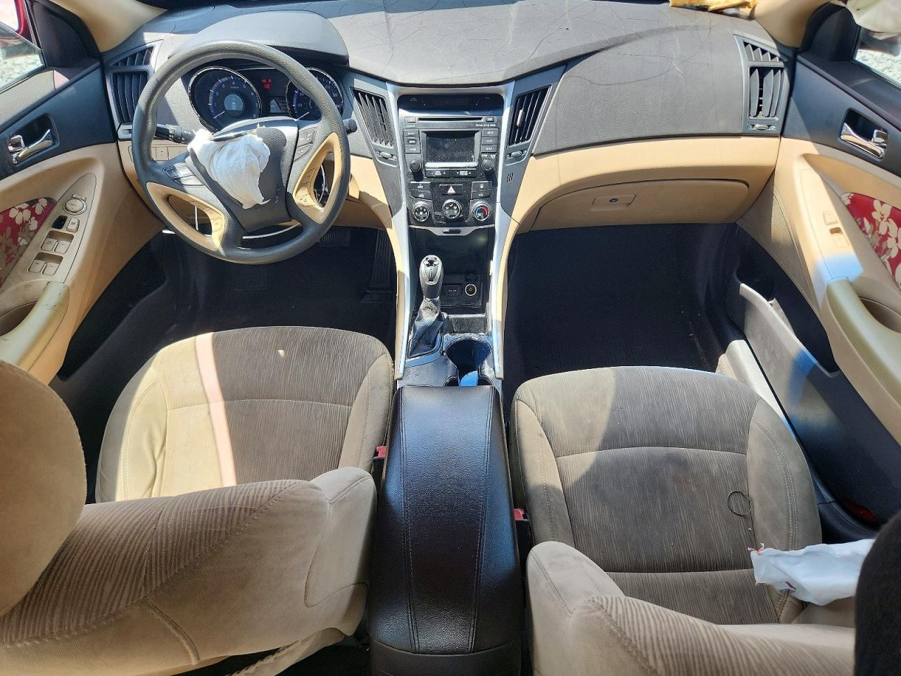 2014 Hyundai Sonata Gls Red vin: 5NPEB4AC6EH889106
