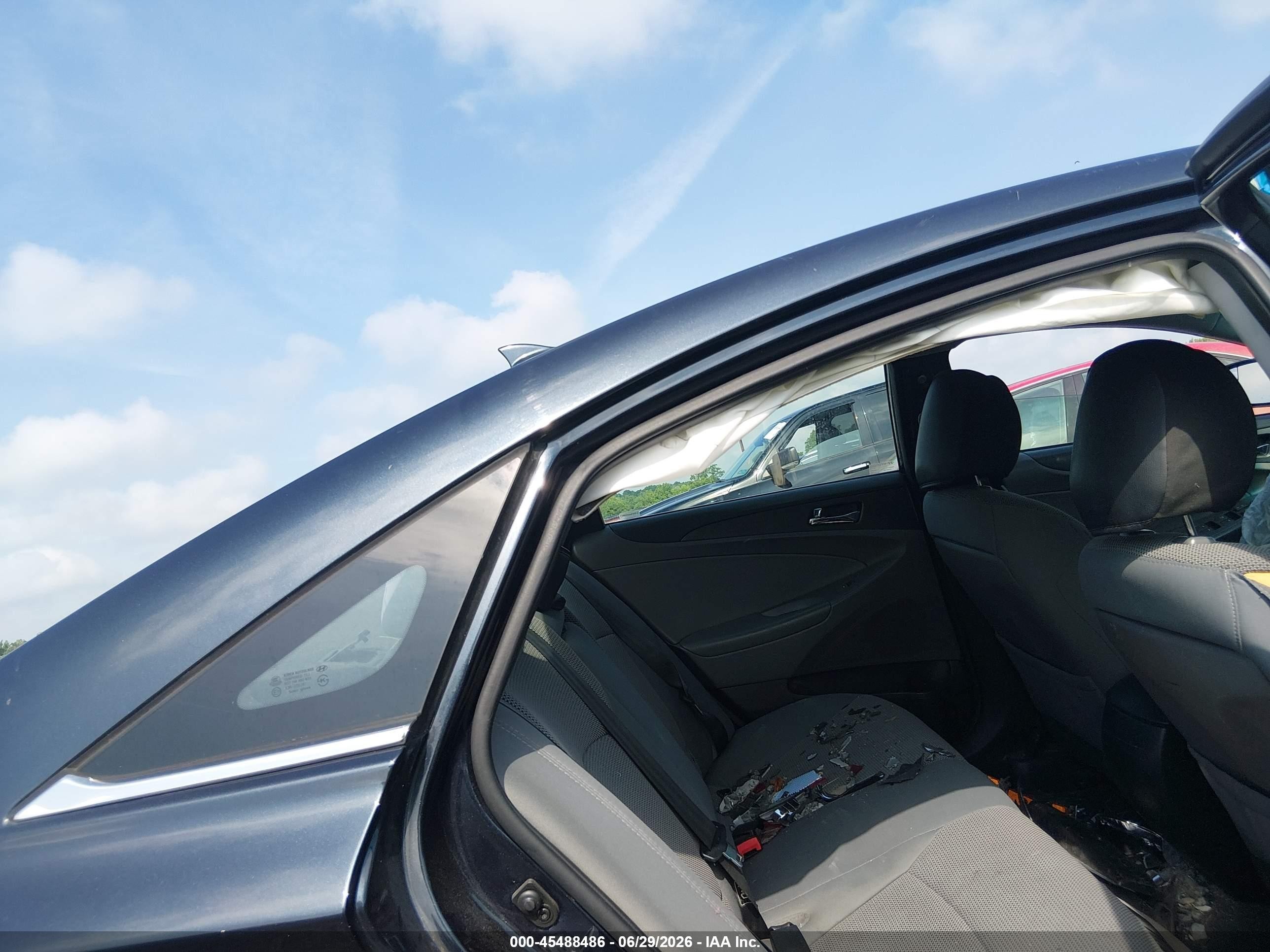 2014 Hyundai Sonata Gls Blue vin: 5NPEB4AC6EH891602