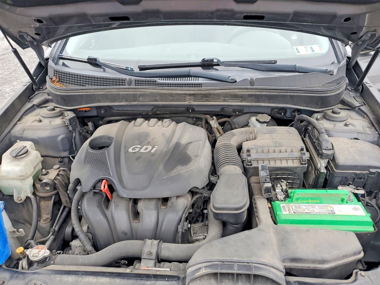 2014 Hyundai Sonata Gls Gray vin: 5NPEB4AC6EH893060