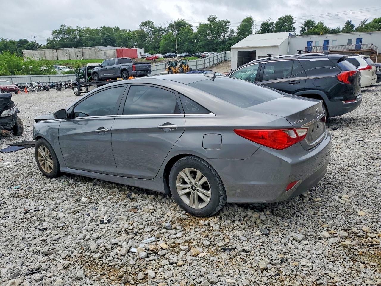 2014 Hyundai Sonata Gls Gray vin: 5NPEB4AC6EH899165