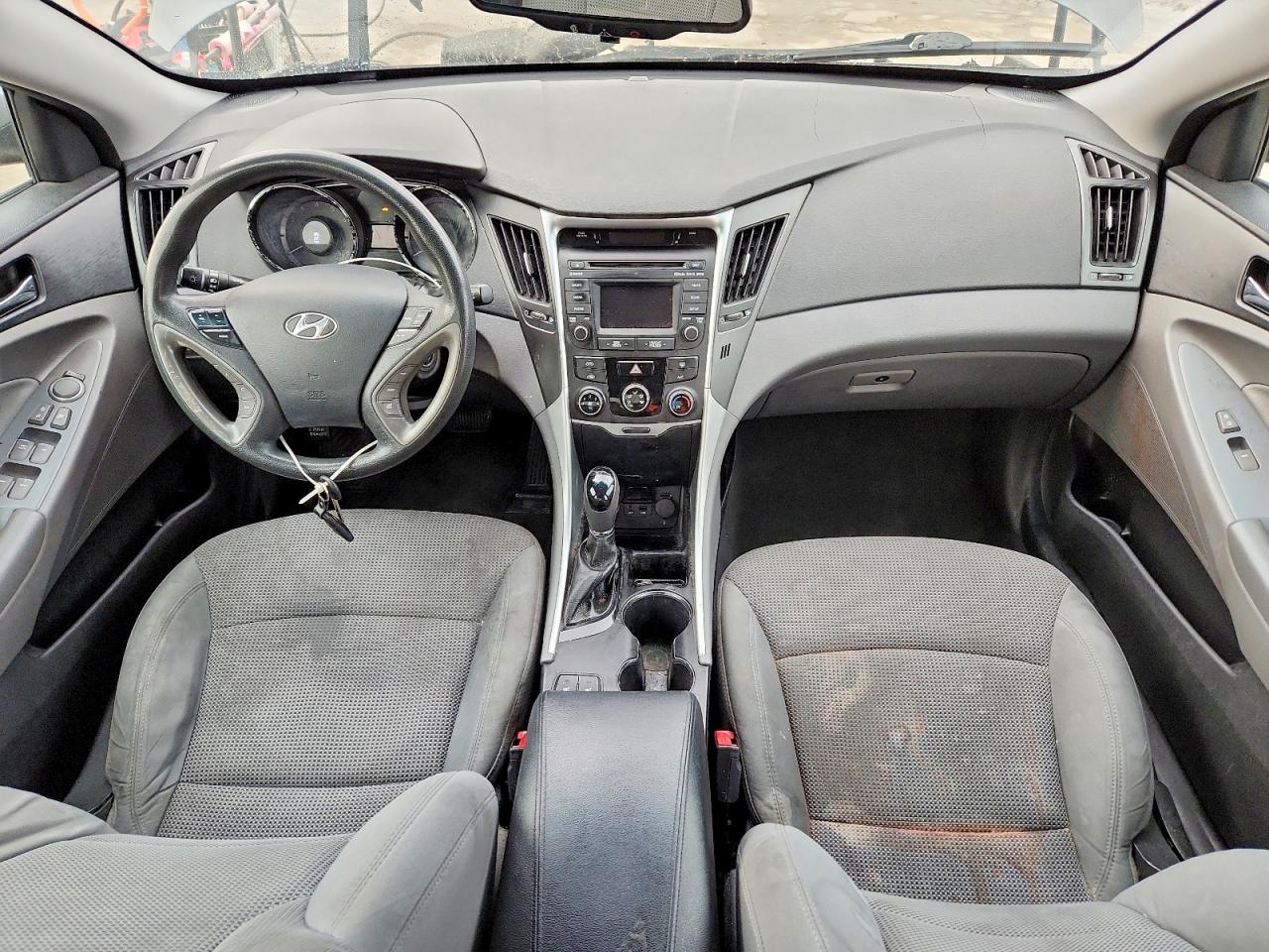 2014 Hyundai Sonata Gls Gray vin: 5NPEB4AC6EH904607