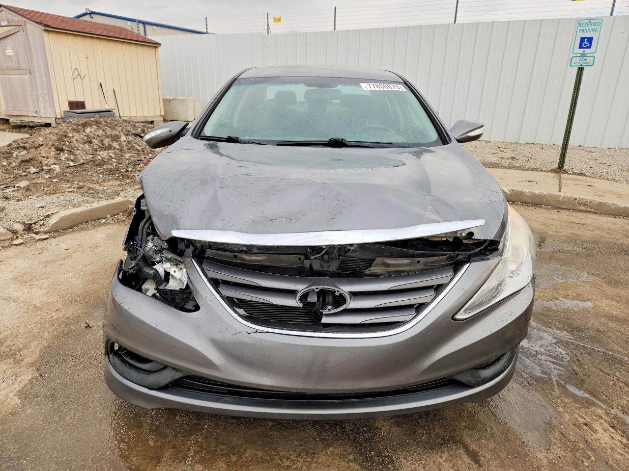2014 Hyundai Sonata Gls Gray vin: 5NPEB4AC6EH904607