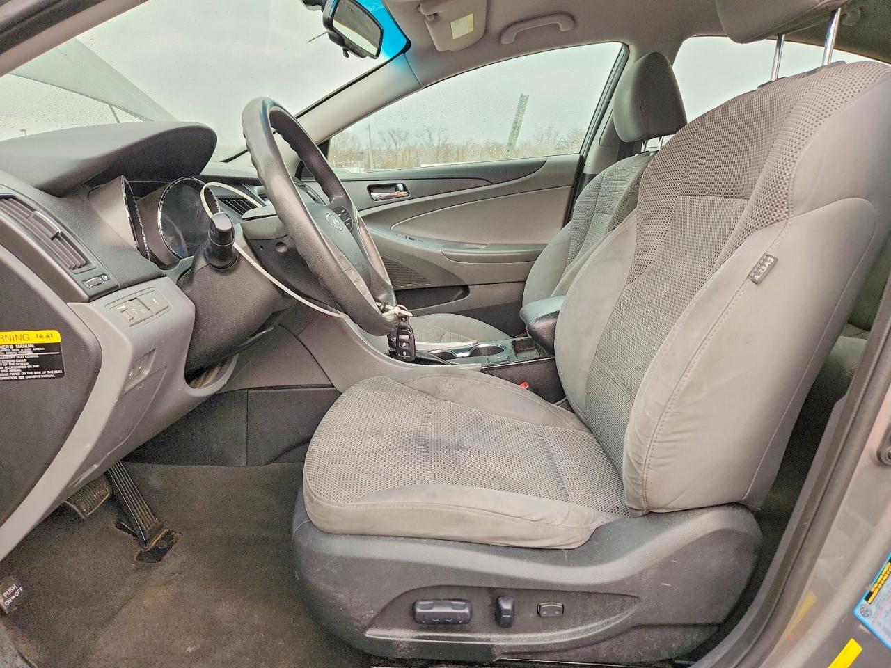 2014 Hyundai Sonata Gls Gray vin: 5NPEB4AC6EH904607