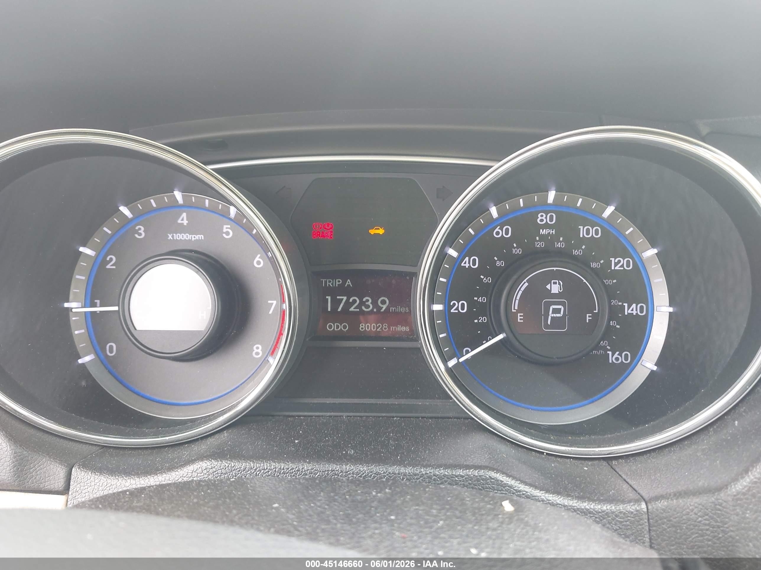 2014 Hyundai Sonata Gls Blue vin: 5NPEB4AC6EH905532