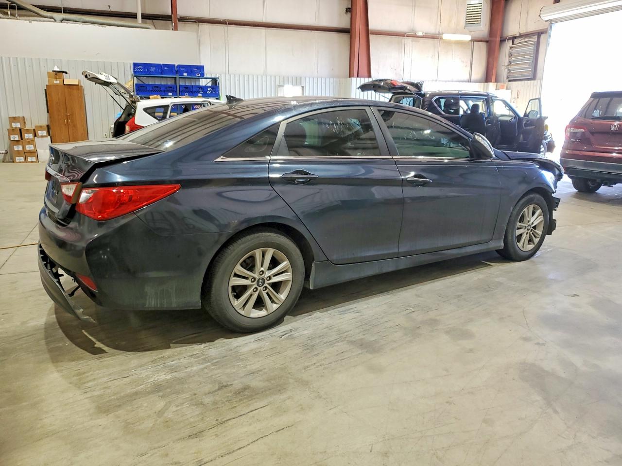 2014 Hyundai Sonata Gls Black vin: 5NPEB4AC6EH908494
