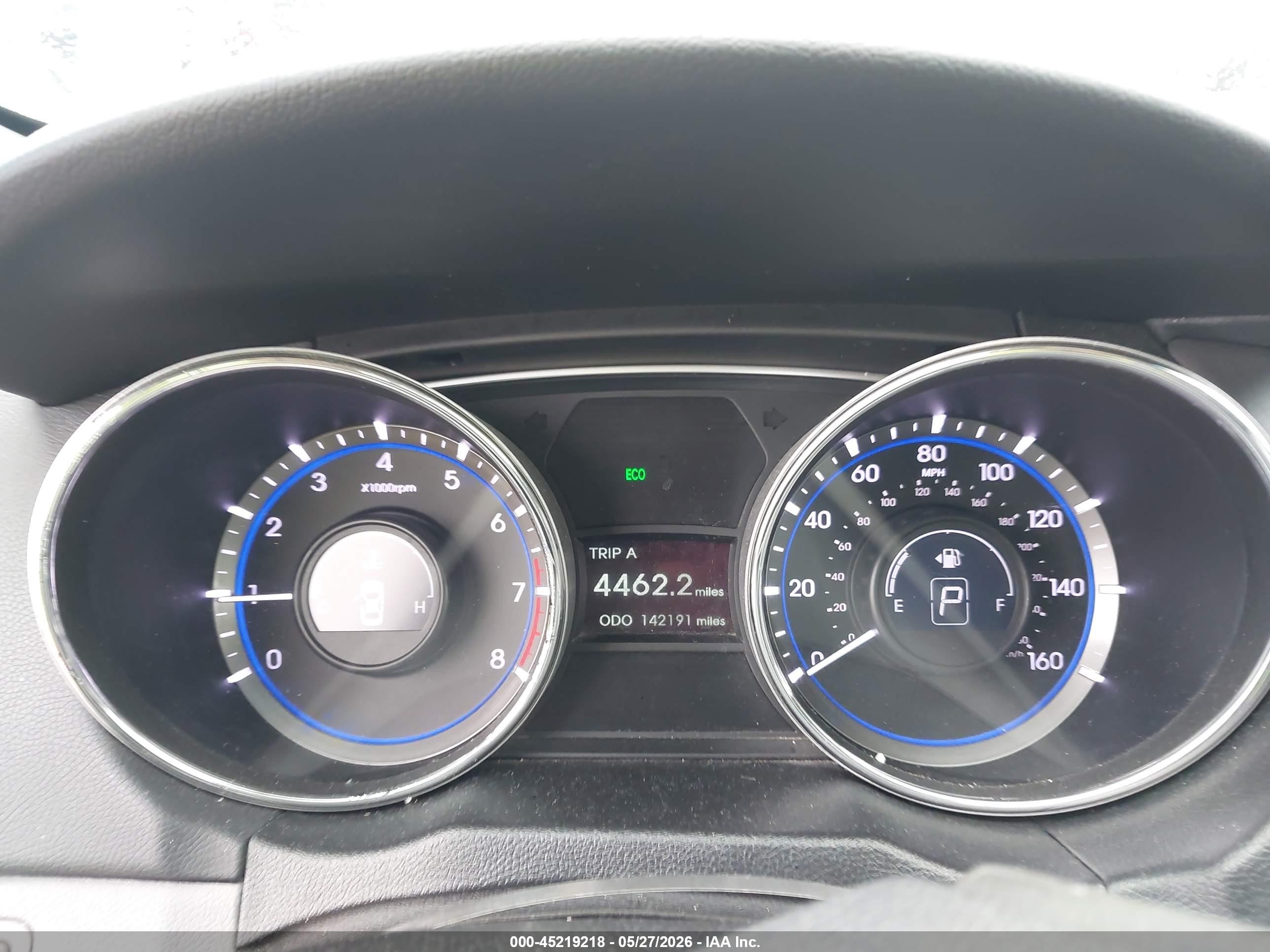 2014 Hyundai Sonata Gls Gray vin: 5NPEB4AC6EH914585