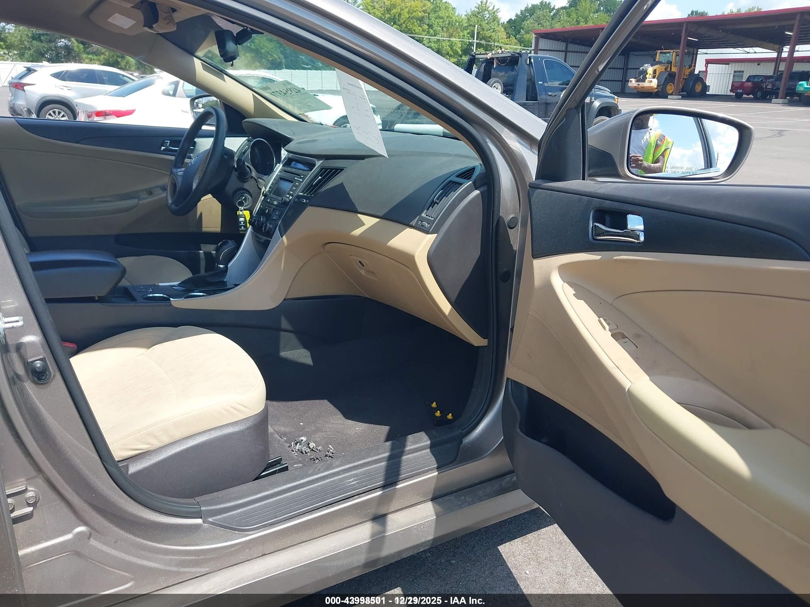 2014 Hyundai Sonata Gls Gray vin: 5NPEB4AC6EH917115