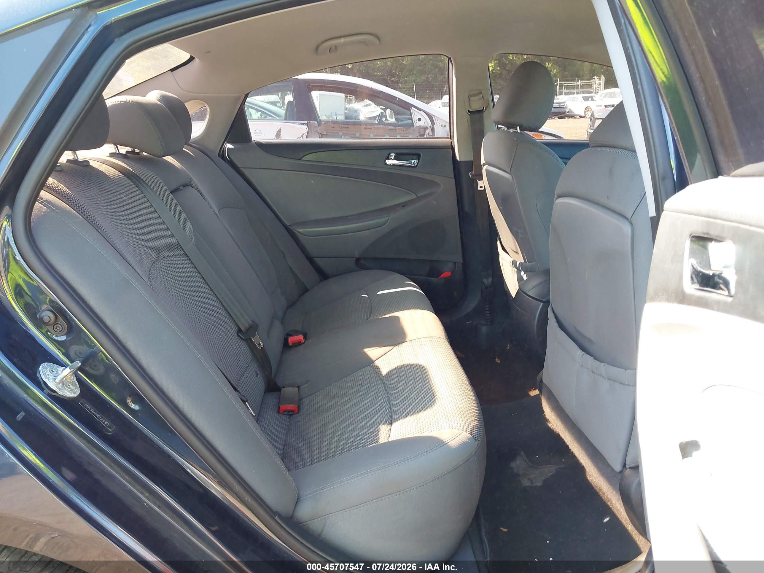 2014 Hyundai Sonata Gls Black vin: 5NPEB4AC6EH919365