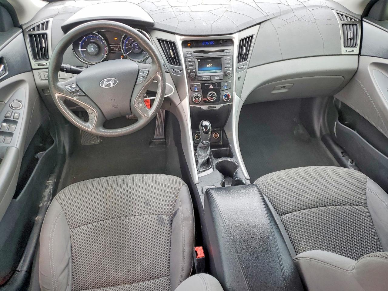 2014 Hyundai Sonata Gls Red vin: 5NPEB4AC6EH922671