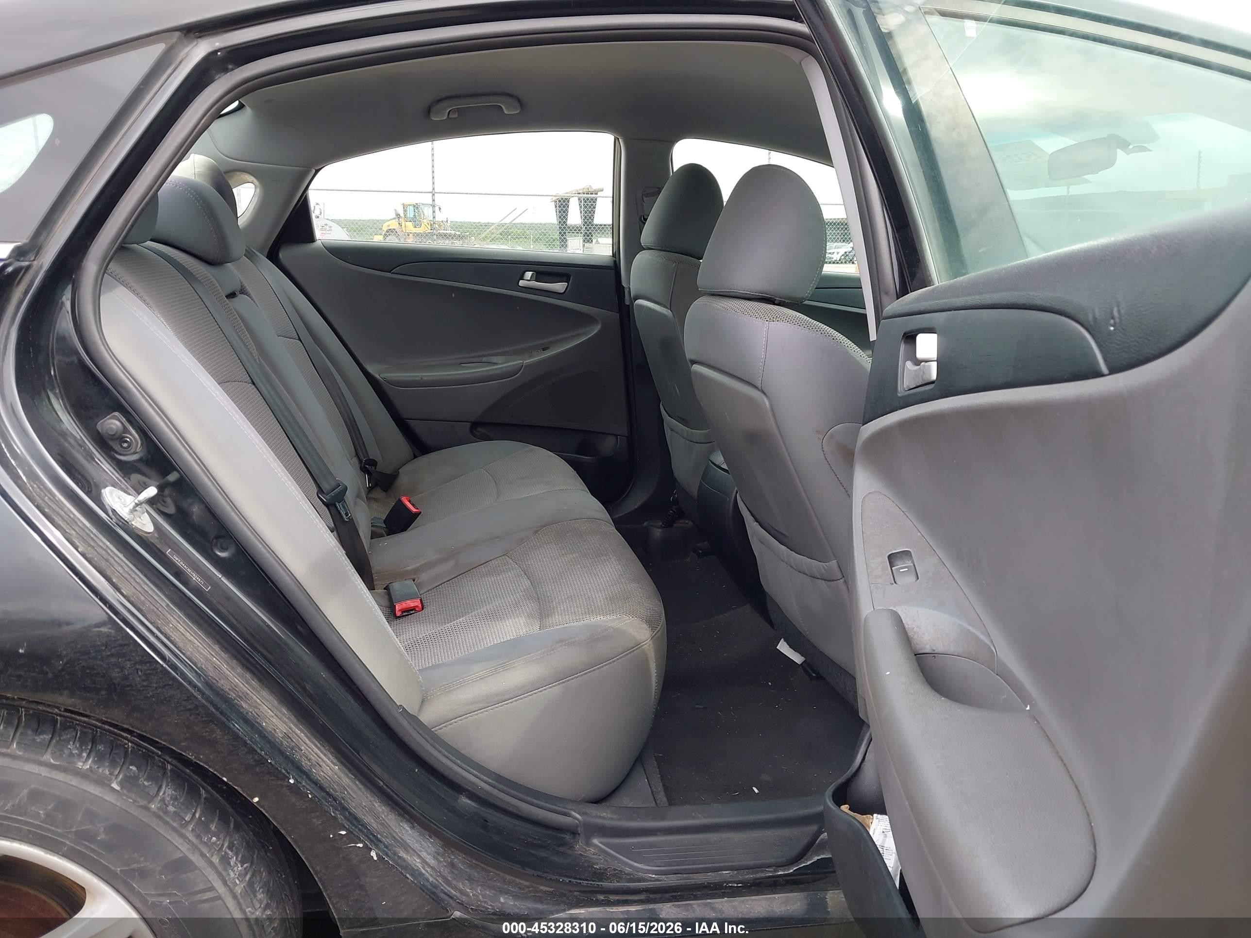 2014 Hyundai Sonata Gls Black vin: 5NPEB4AC6EH924971