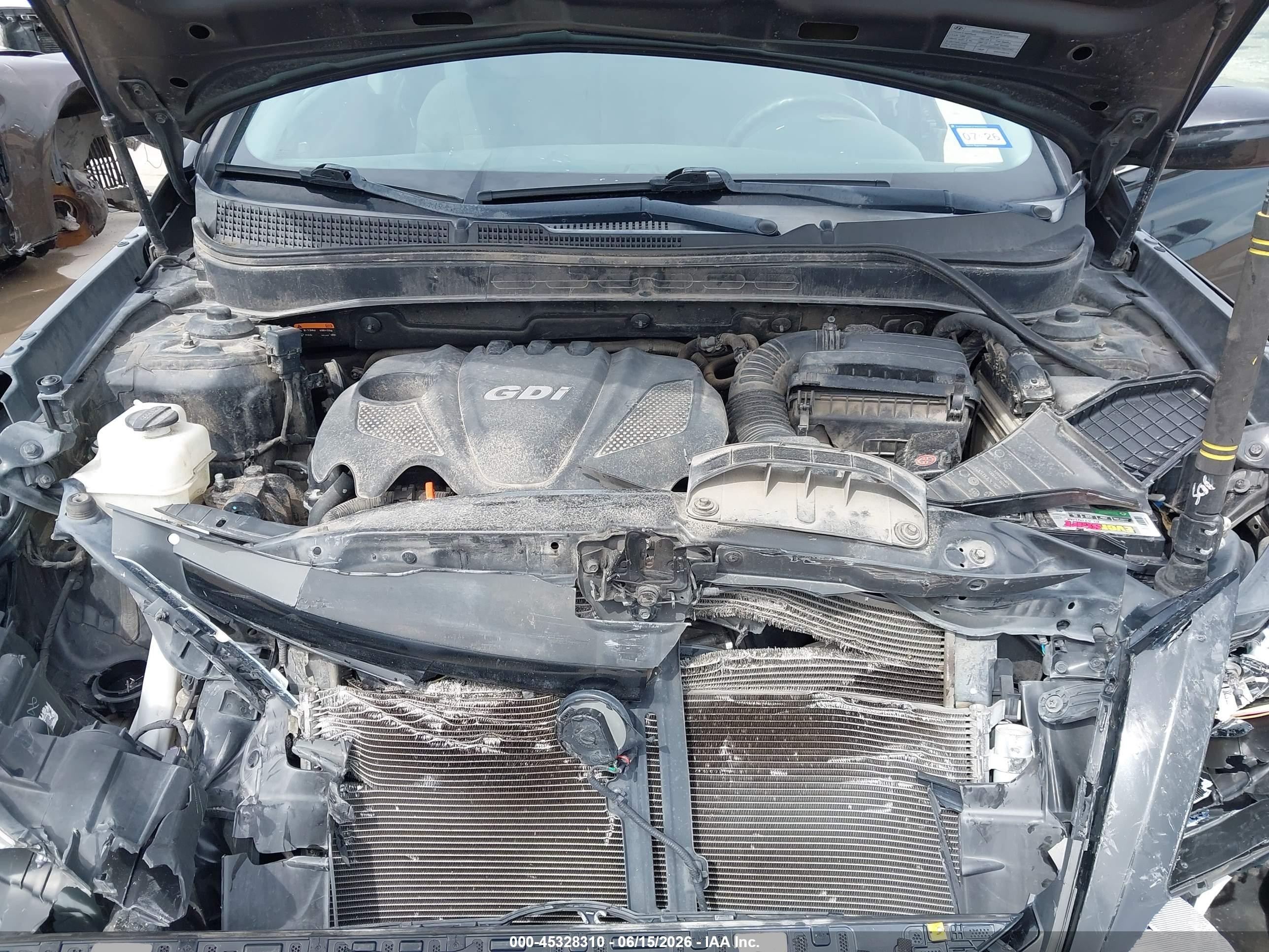 2014 Hyundai Sonata Gls Black vin: 5NPEB4AC6EH924971