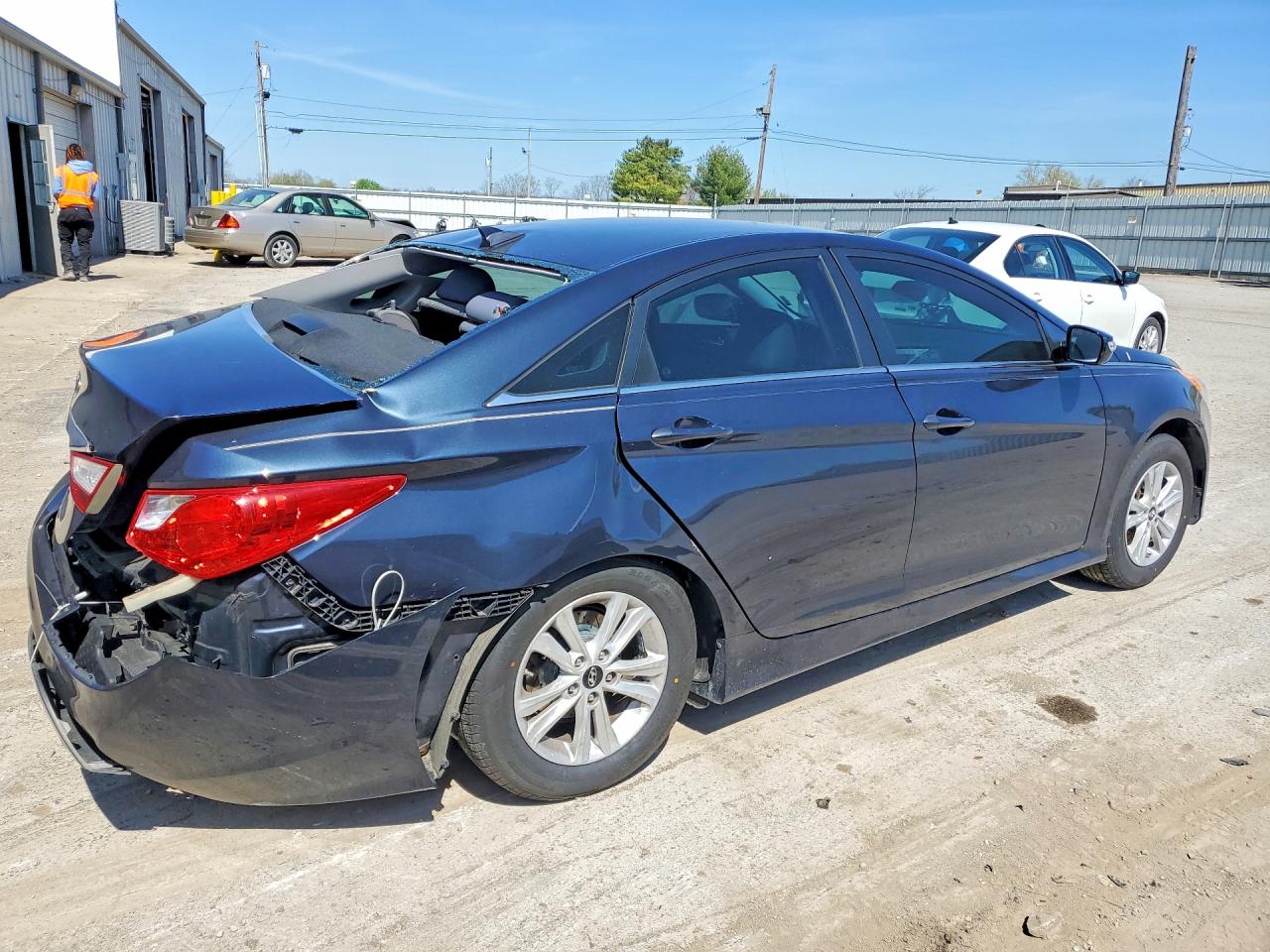 2014 Hyun Sonata Charcoal vin: 5NPEB4AC6EH927885