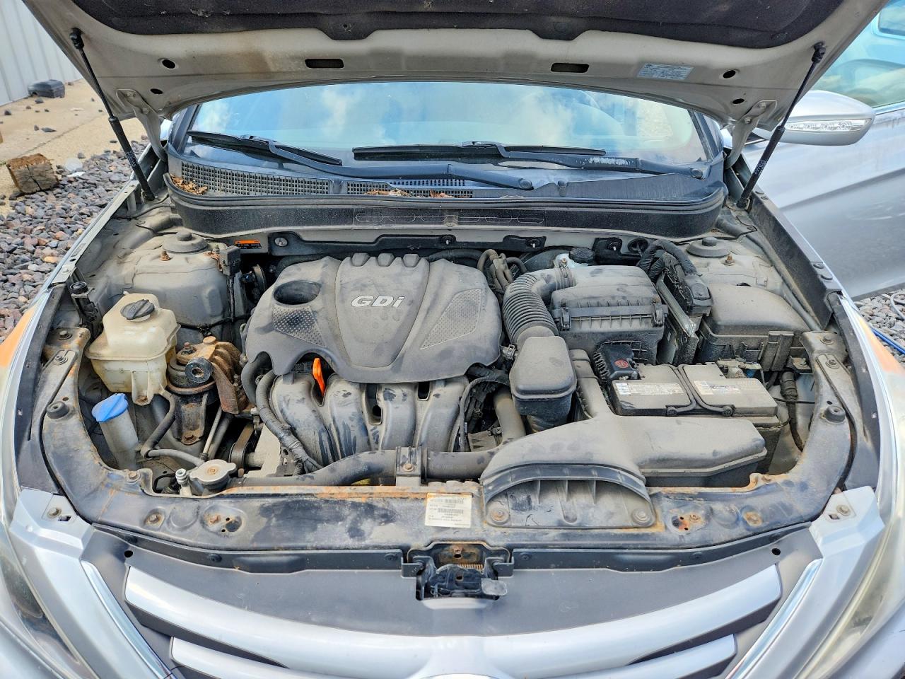 2014 Hyundai Sonata Gls Серебряный vin: 5NPEB4AC6EH933203