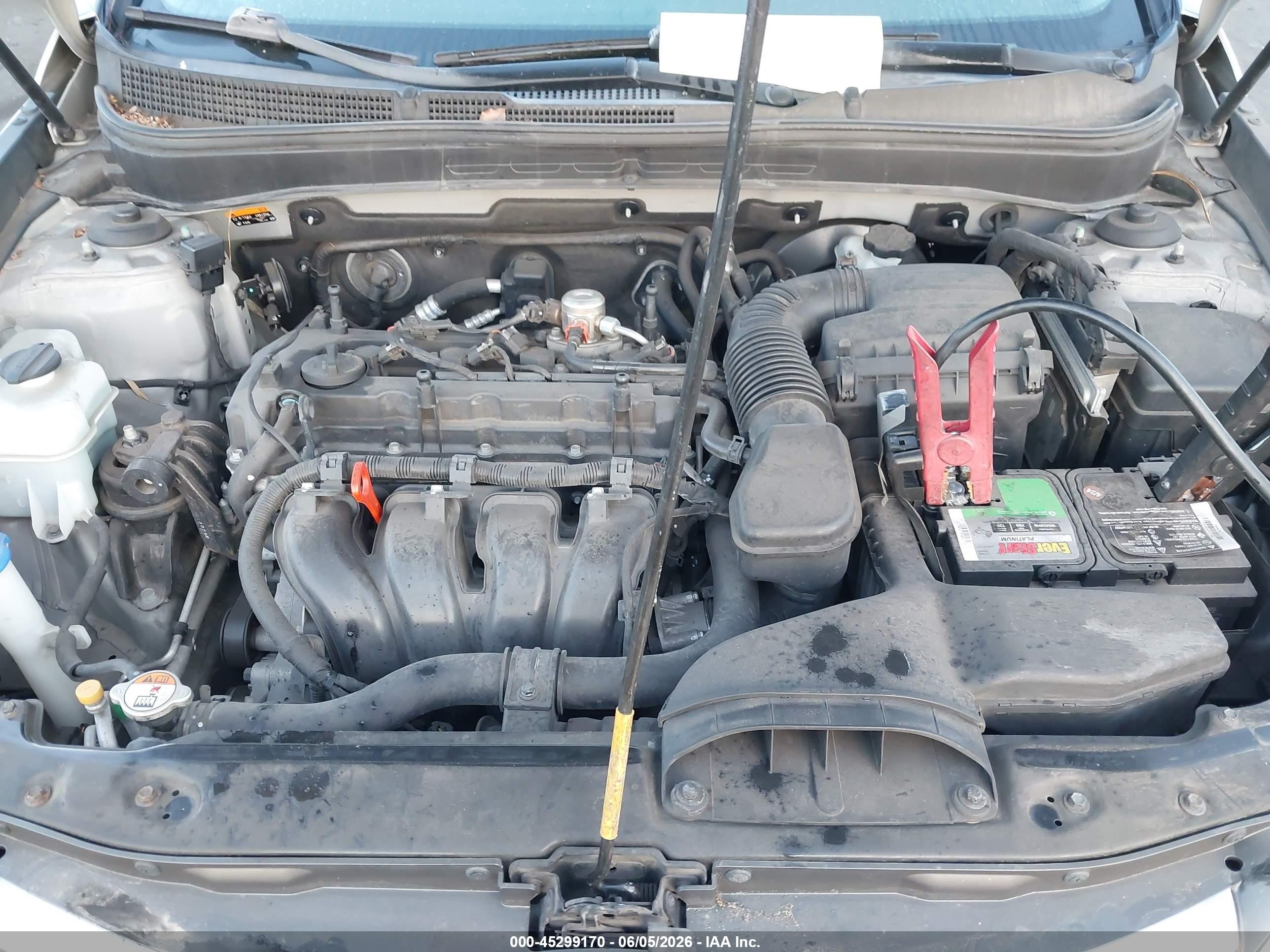 2014 Hyundai Sonata Gls Silver vin: 5NPEB4AC6EH935243