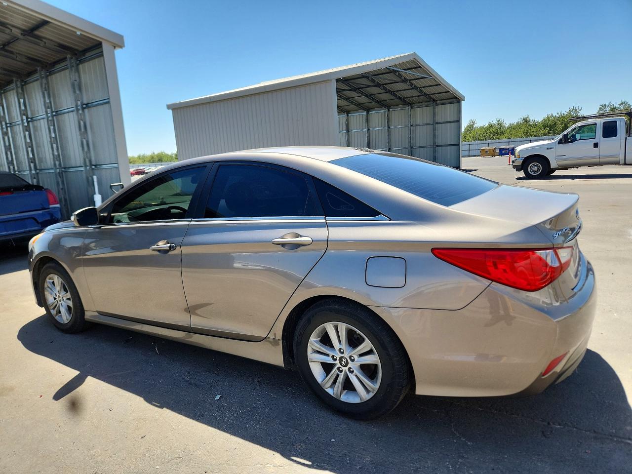 2014 Hyundai Sonata Gls Gray vin: 5NPEB4AC6EH935422