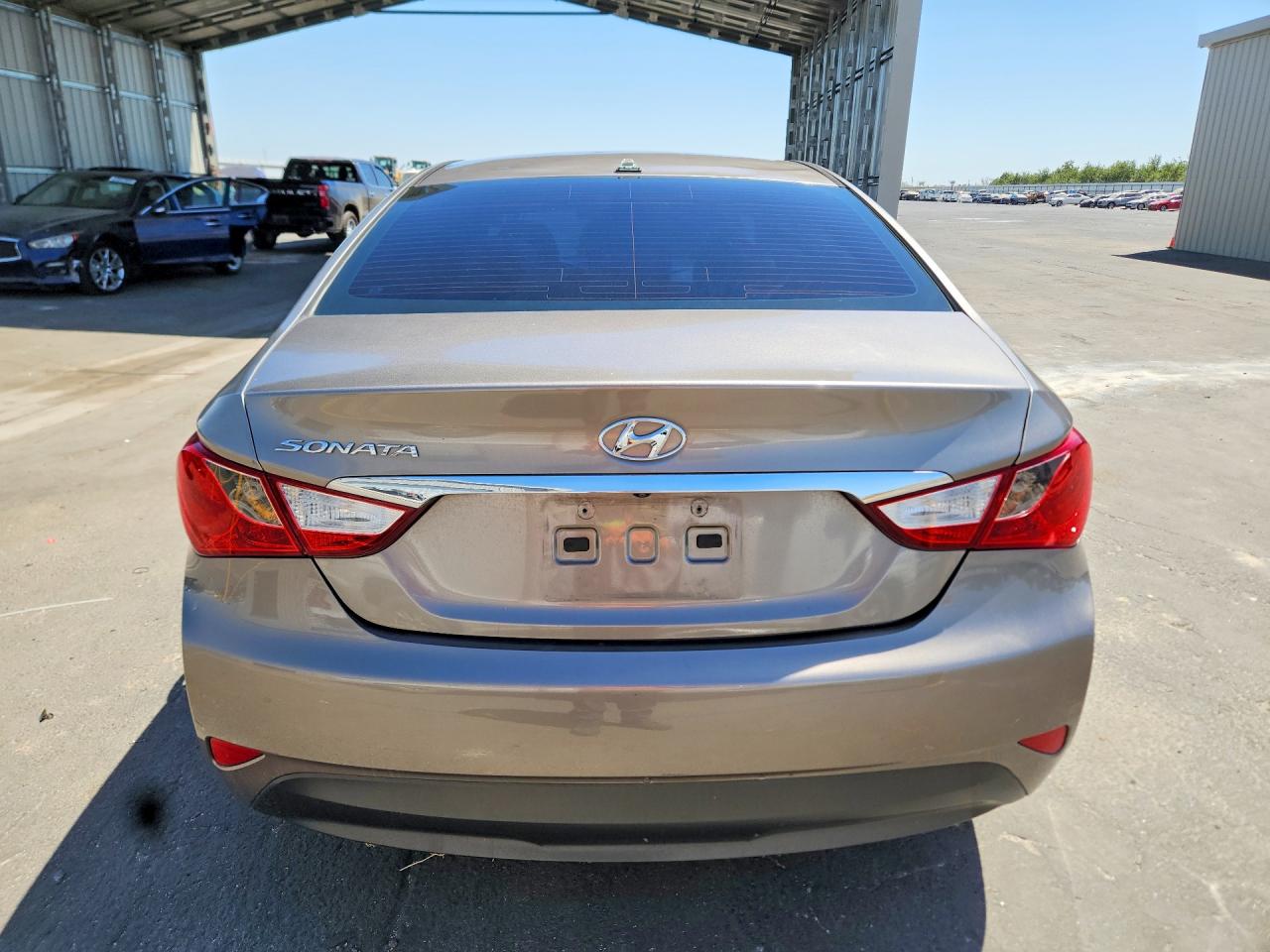 2014 Hyundai Sonata Gls Gray vin: 5NPEB4AC6EH935422