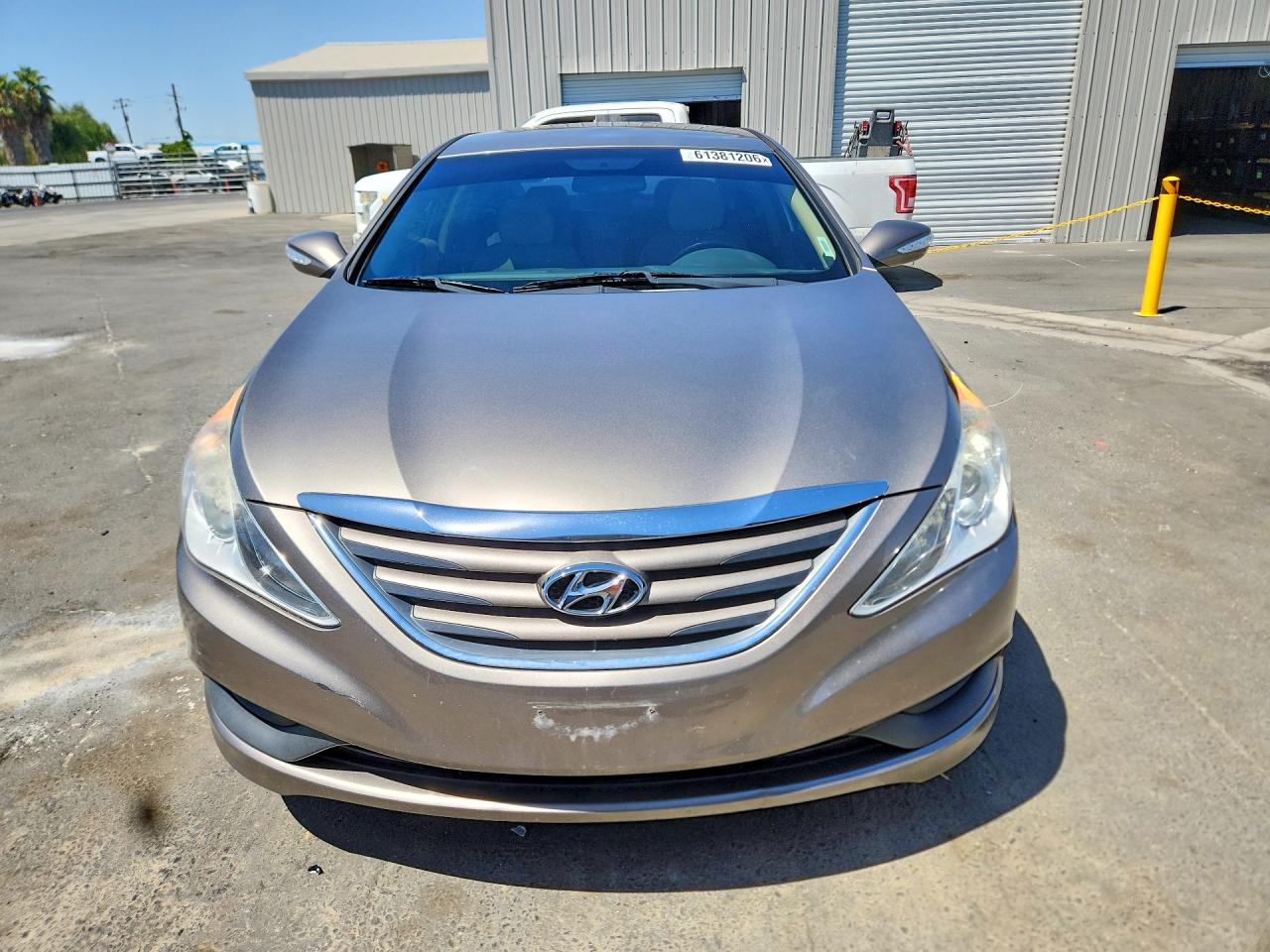2014 Hyundai Sonata Gls Gray vin: 5NPEB4AC6EH935422