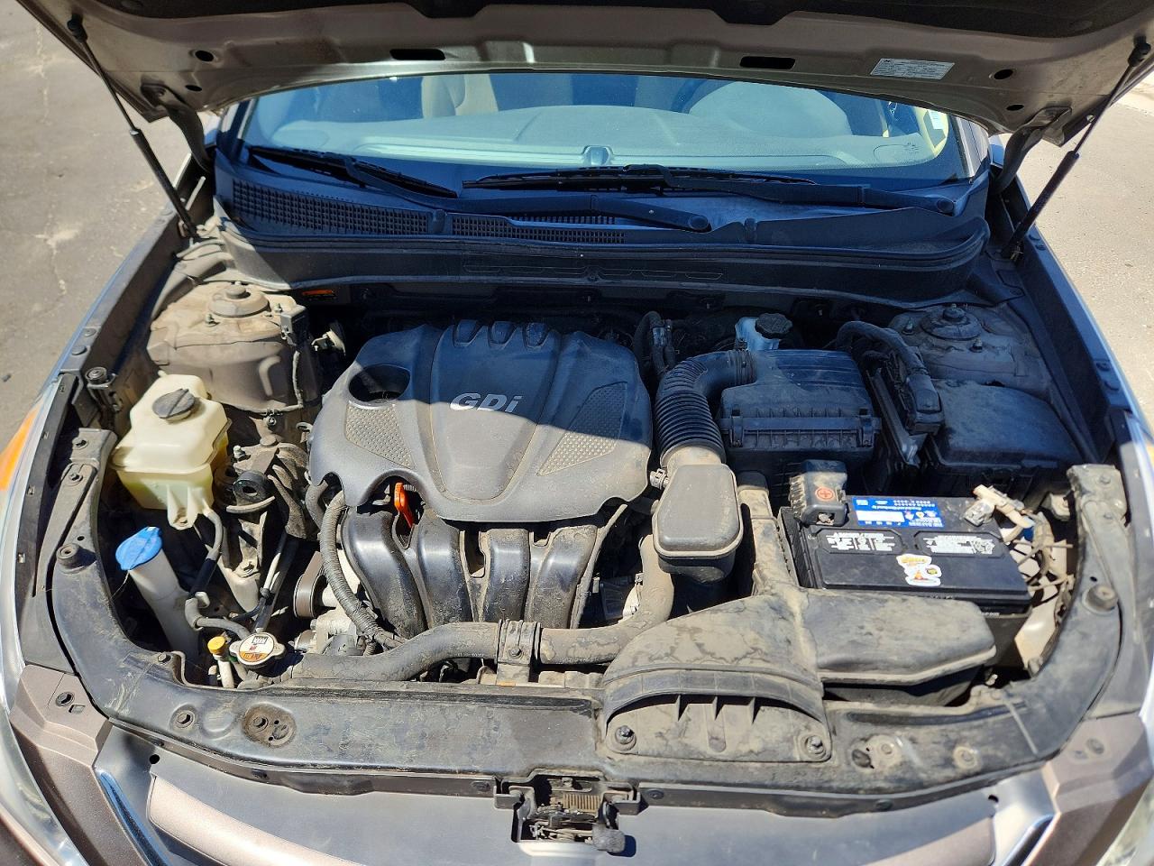 2014 Hyundai Sonata Gls Gray vin: 5NPEB4AC6EH935422