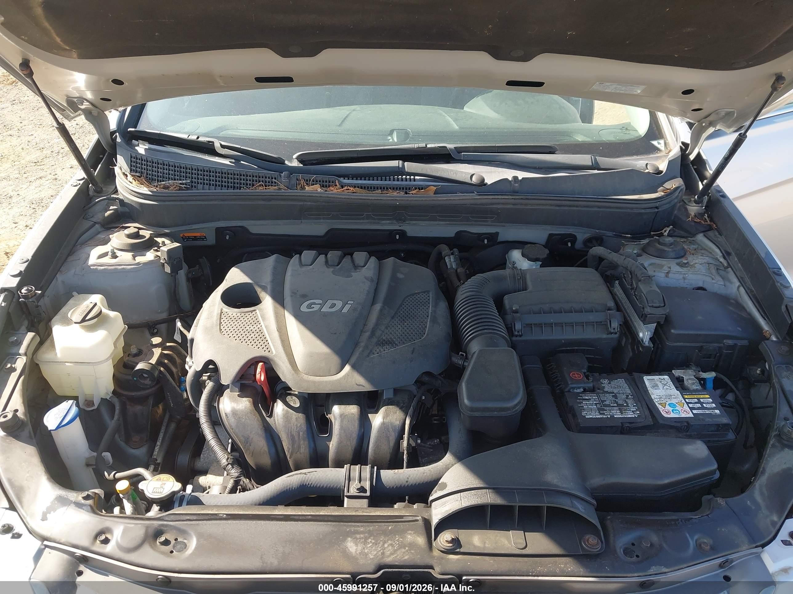 2014 Hyundai Sonata Gls Silver vin: 5NPEB4AC6EH936716