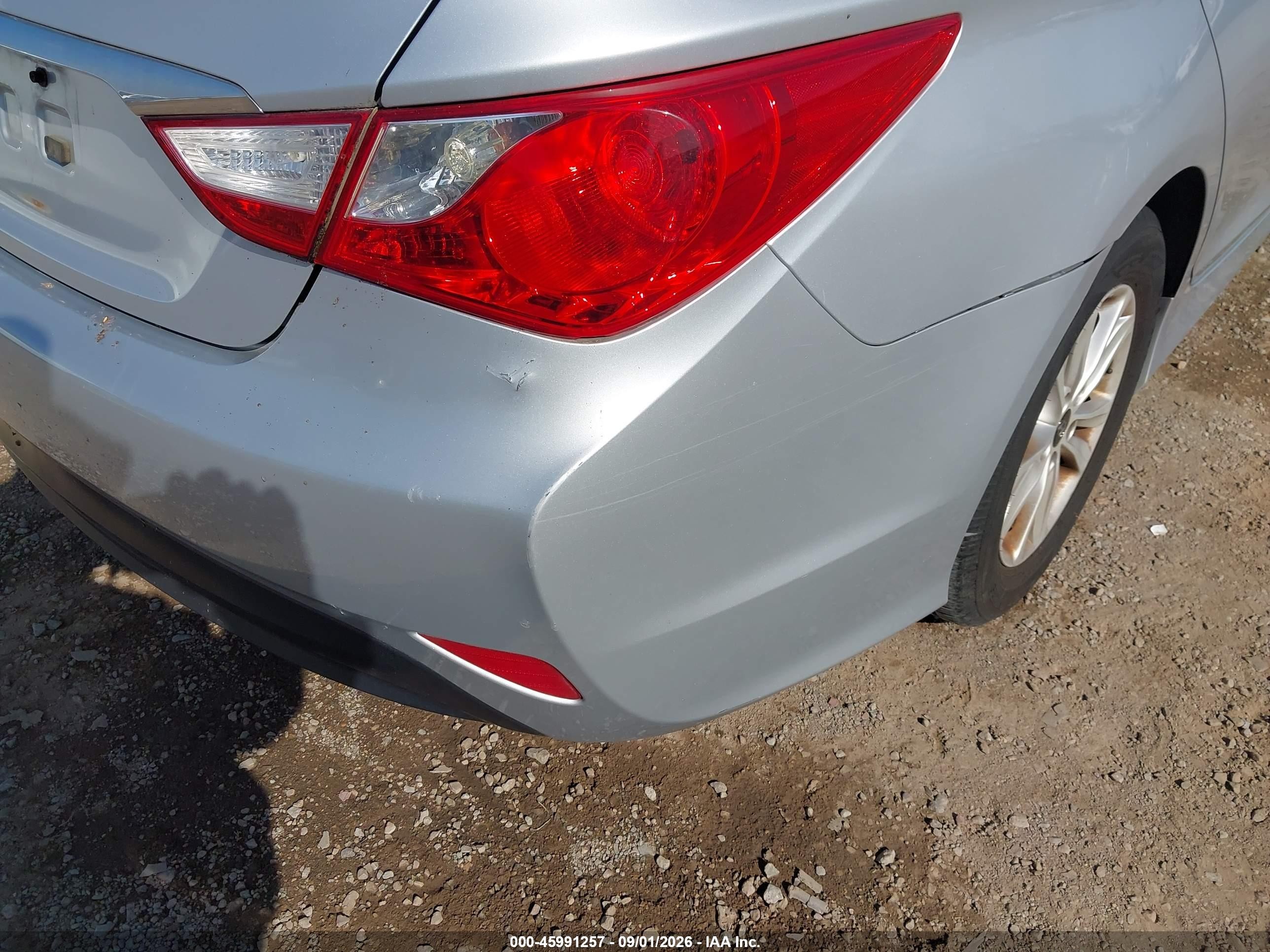 2014 Hyundai Sonata Gls Silver vin: 5NPEB4AC6EH936716