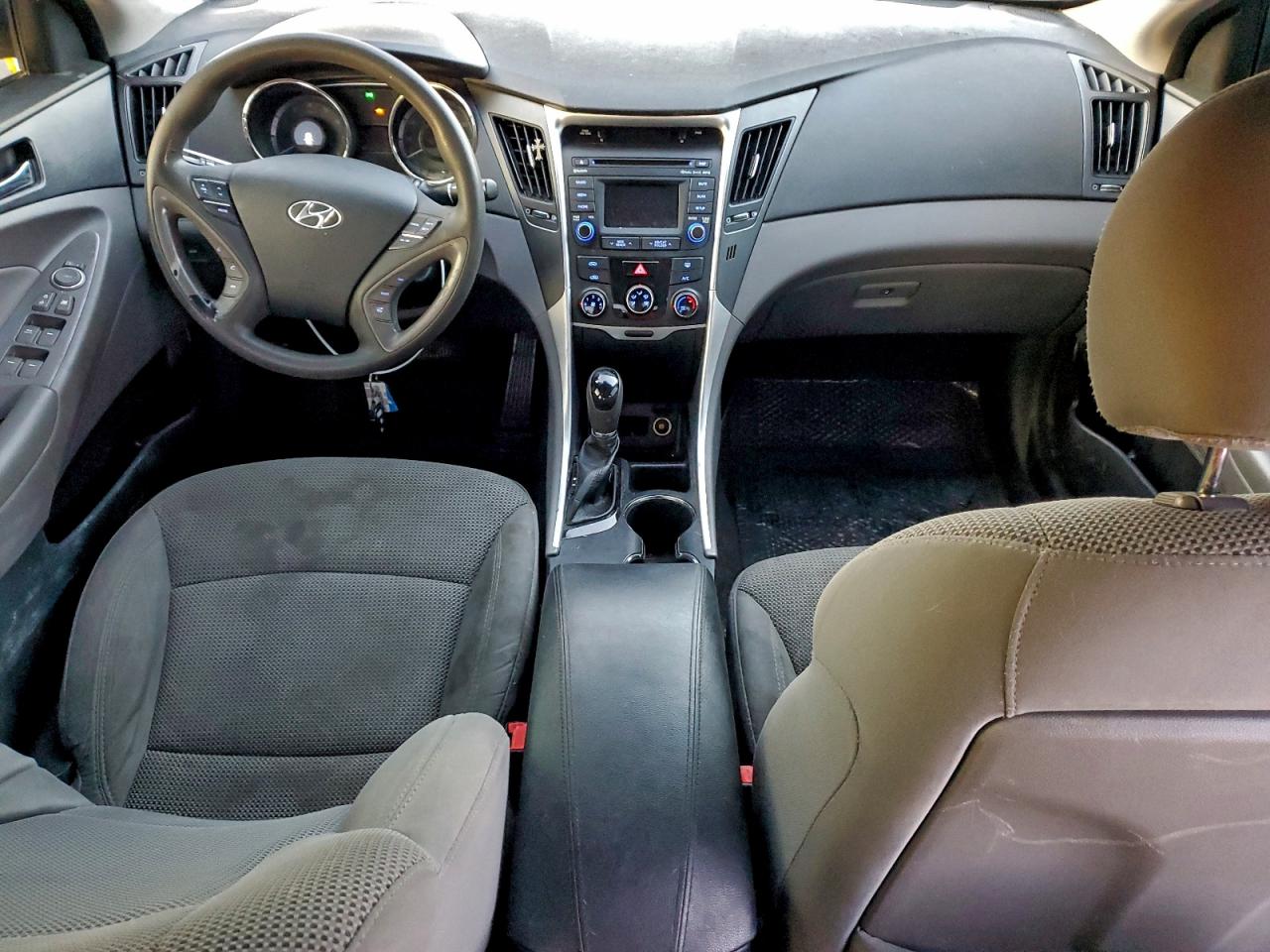 2014 Hyundai Sonata Gls Gray vin: 5NPEB4AC6EH938921