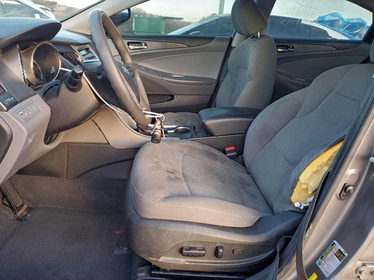 2014 Hyundai Sonata Gls Gray vin: 5NPEB4AC6EH938921