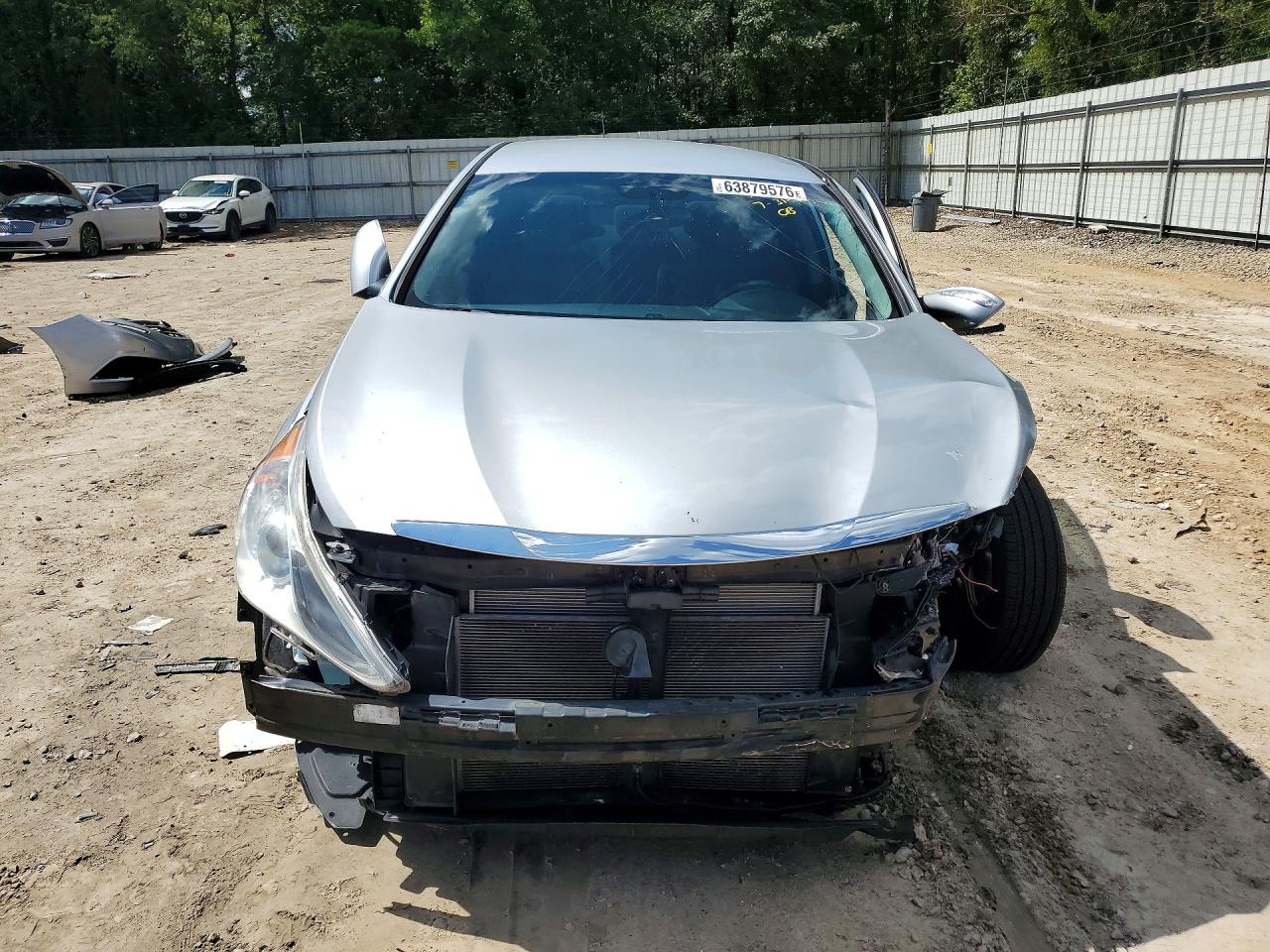 2014 Hyundai Sonata Gls Silver vin: 5NPEB4AC6EH939759