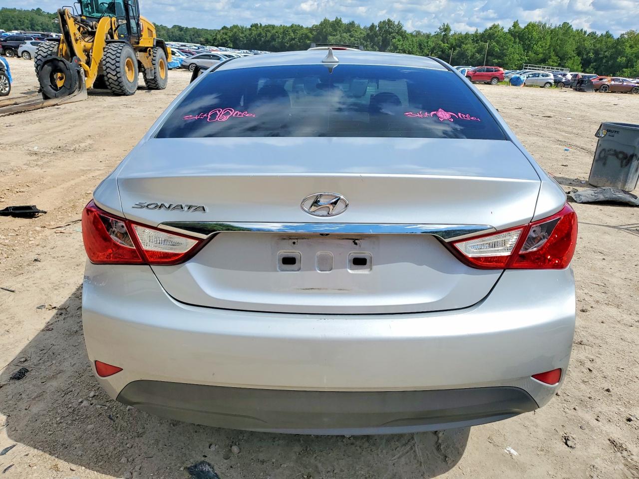 2014 Hyundai Sonata Gls Silver vin: 5NPEB4AC6EH939759
