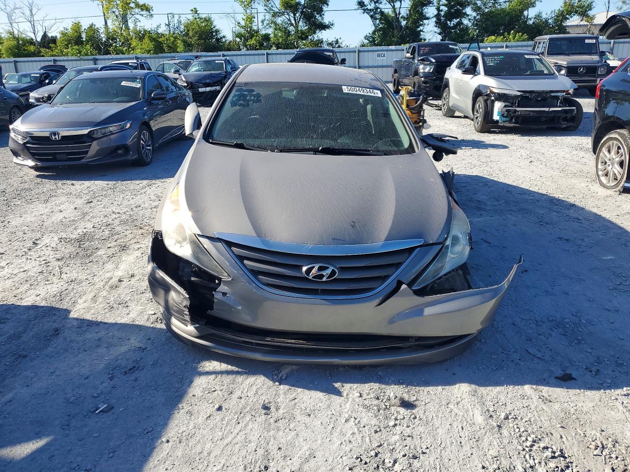 2014 Hyundai Sonata Gls Silver vin: 5NPEB4AC6EH940345