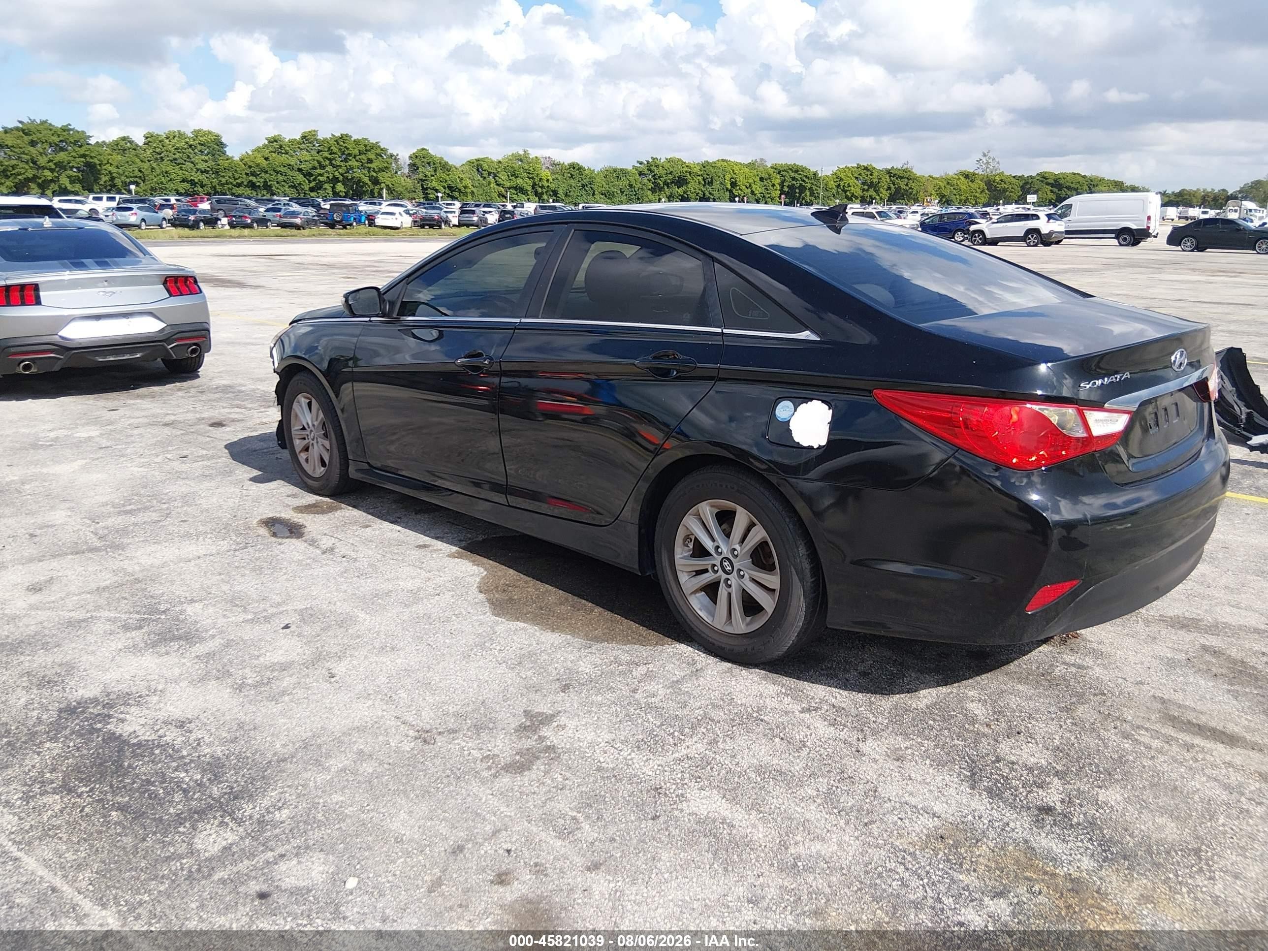 2014 Hyundai Sonata Gls Black vin: 5NPEB4AC6EH941348