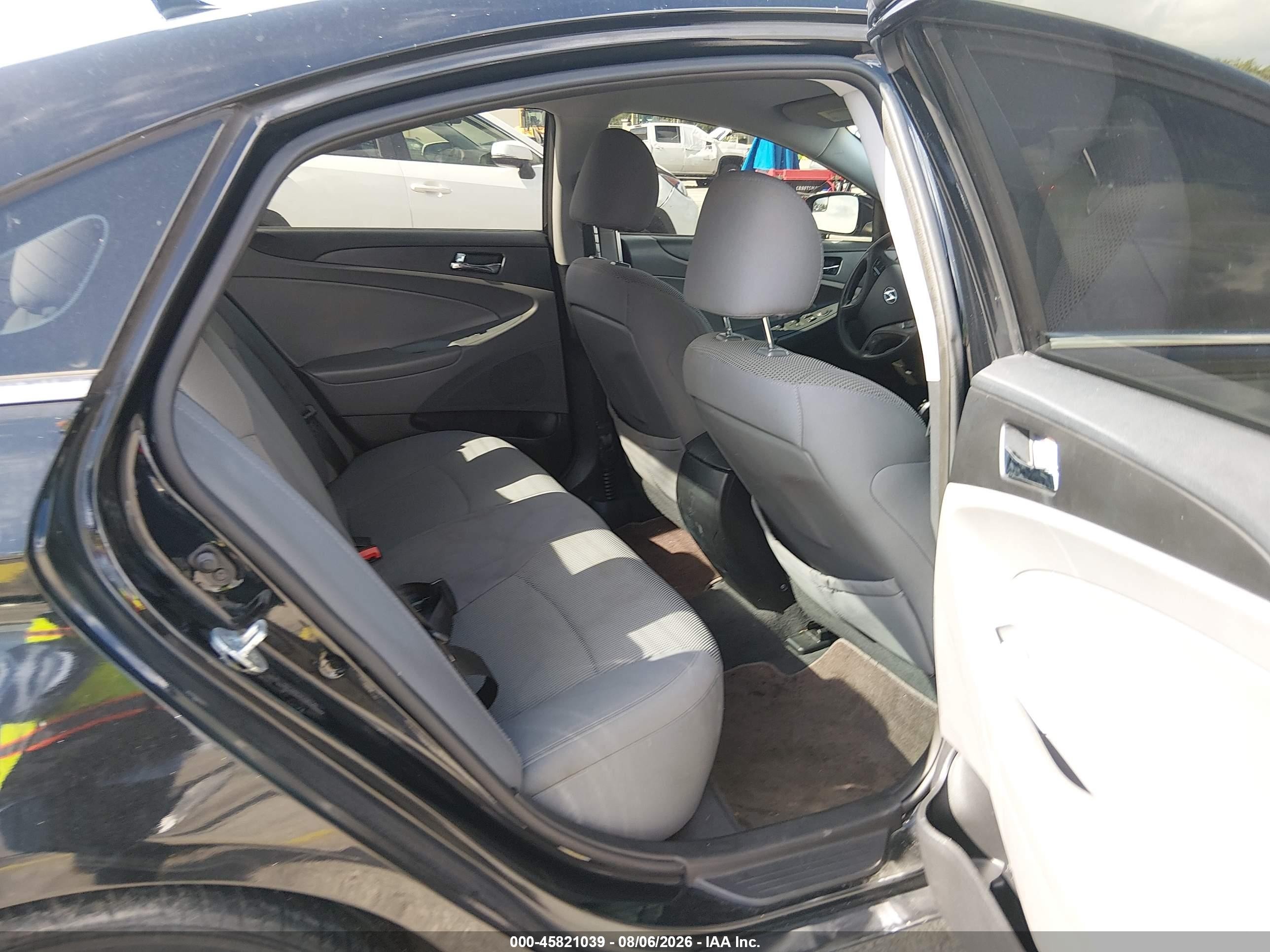 2014 Hyundai Sonata Gls Black vin: 5NPEB4AC6EH941348