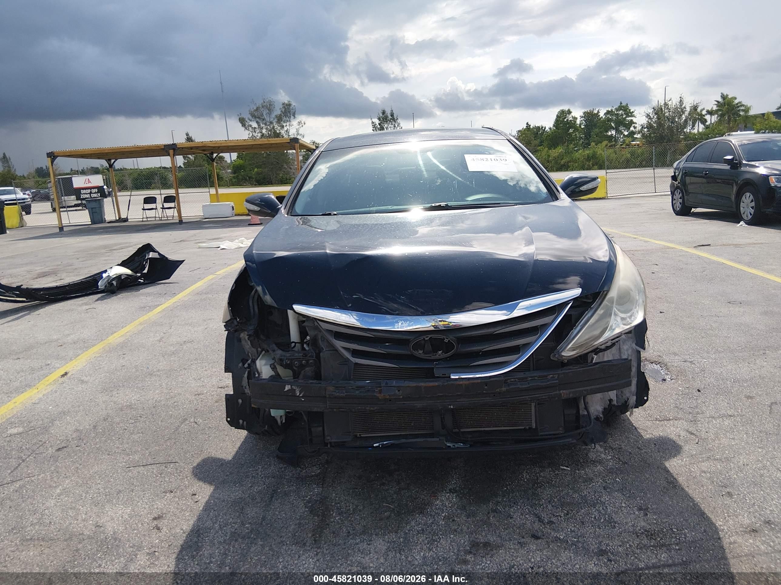 2014 Hyundai Sonata Gls Black vin: 5NPEB4AC6EH941348